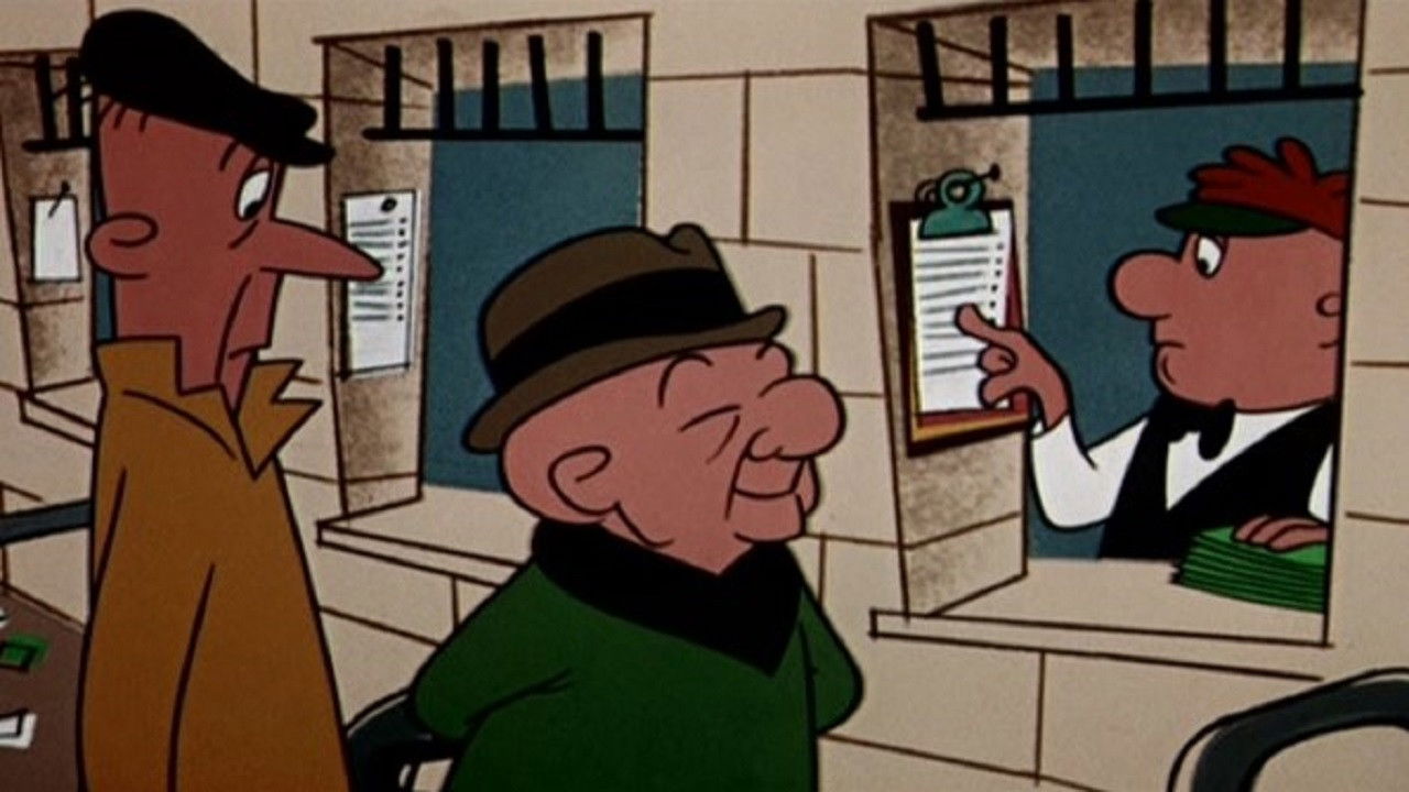 Backdrop for Magoo Saves the Bank