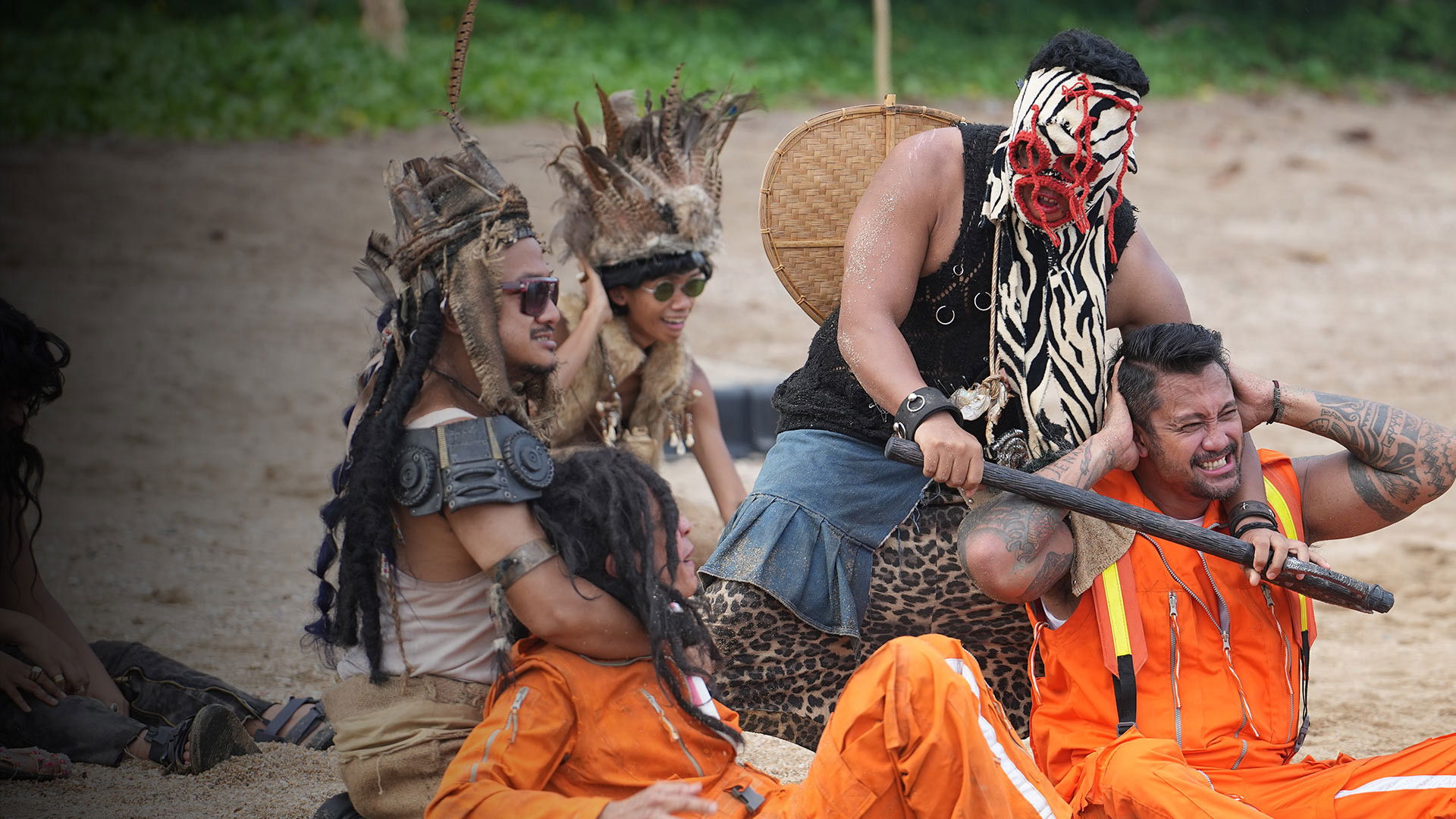 Backdrop for Comedy Island Indonesia