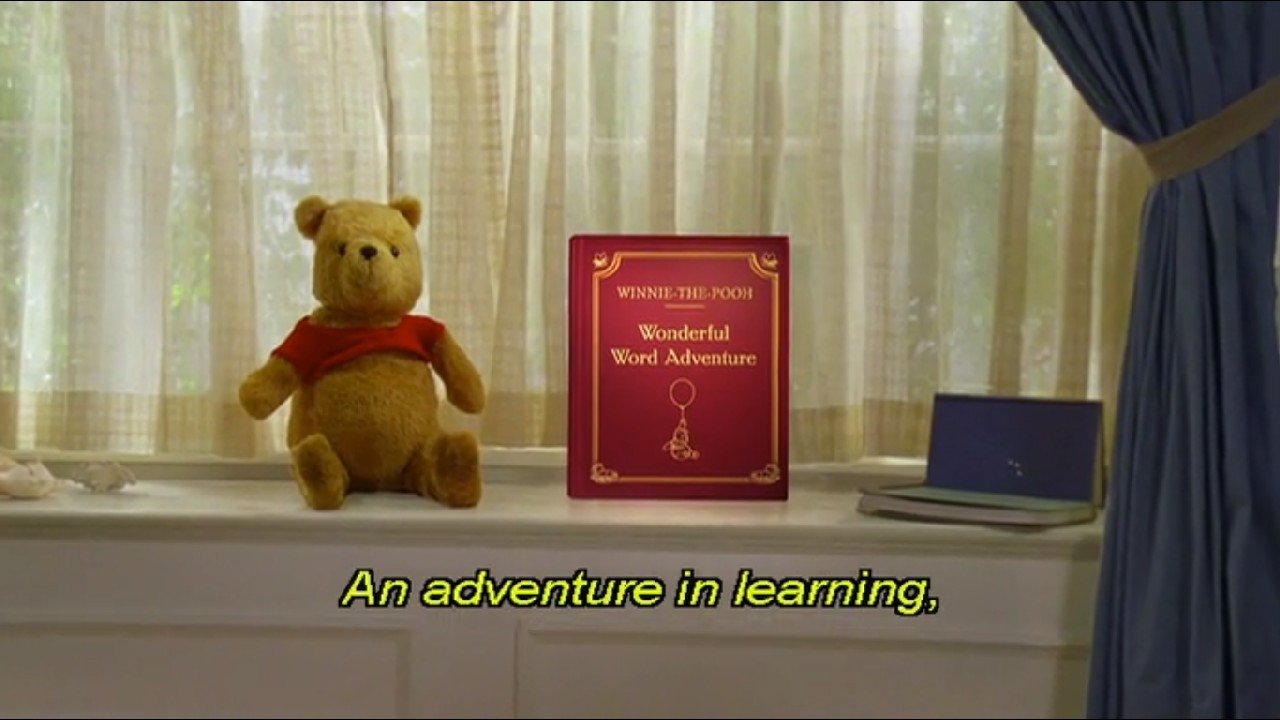 Backdrop for Winnie the Pooh: Wonderful Word Adventure