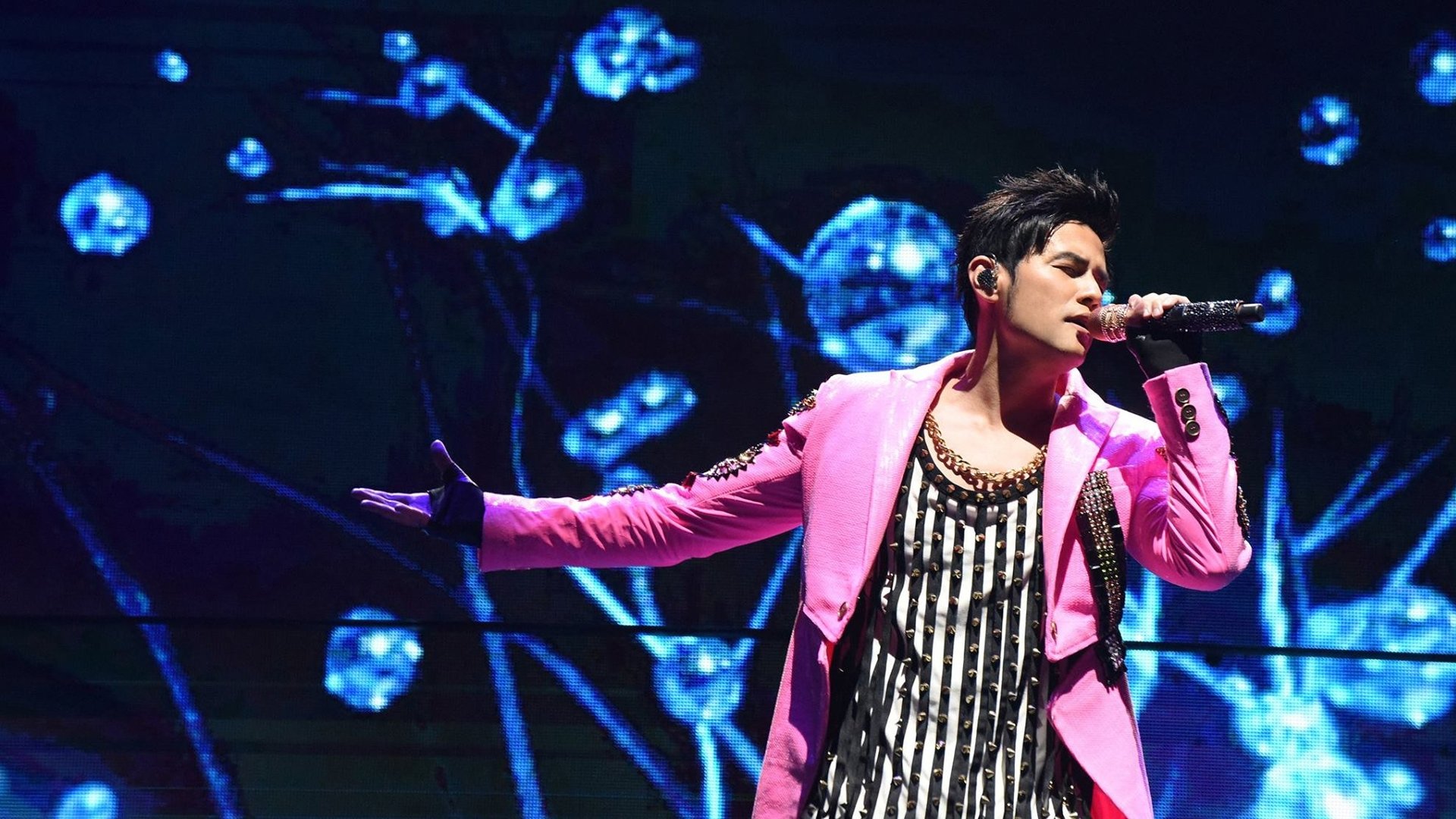 Backdrop for The Invincible Tour Jay Chou