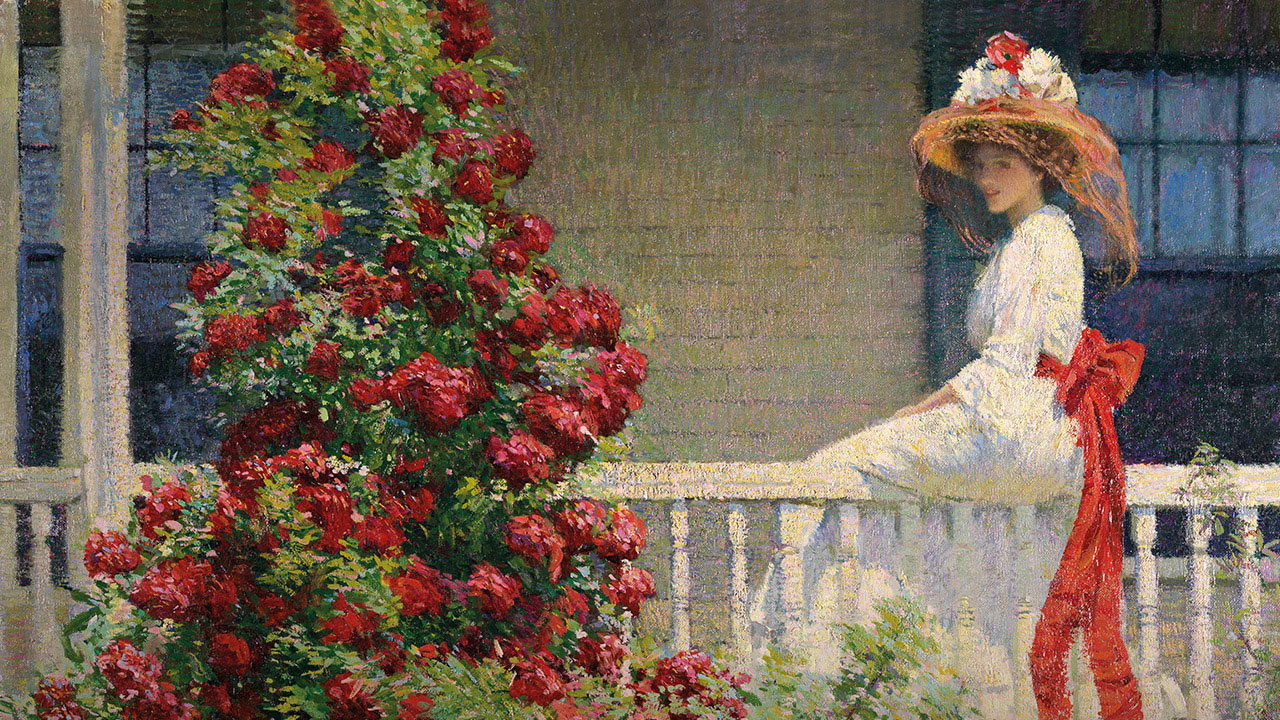 Backdrop for The Artist’s Garden: American Impressionism