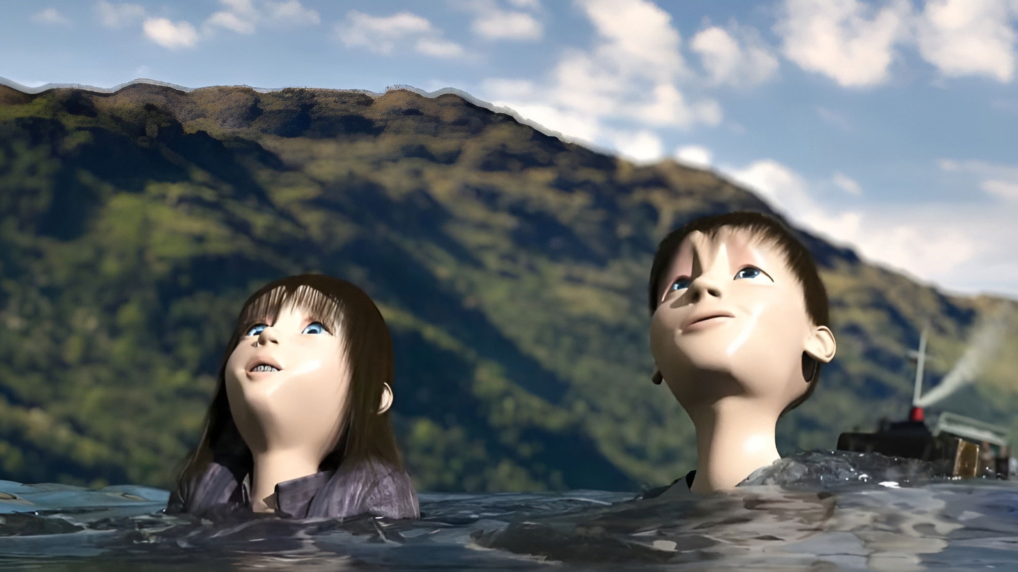 Backdrop for Erin, Owen and the Loch Ness Monster