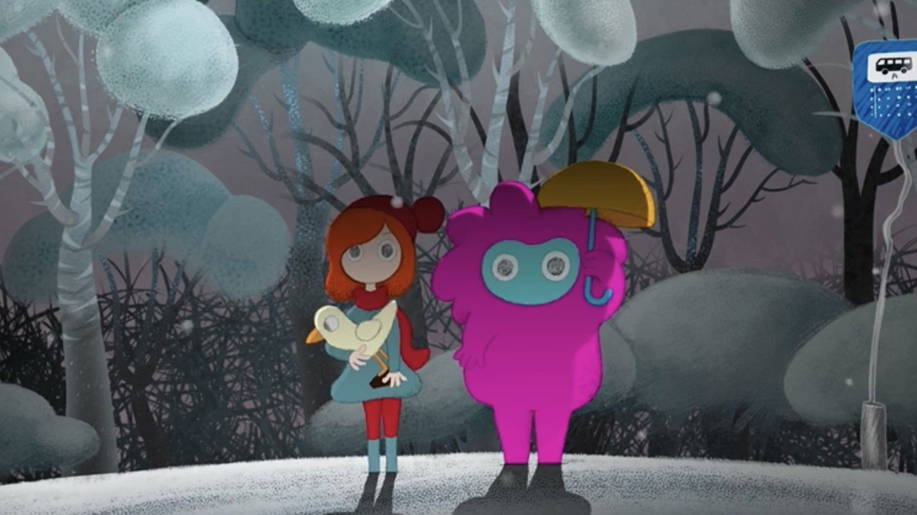 Backdrop for A Wonderful Monster