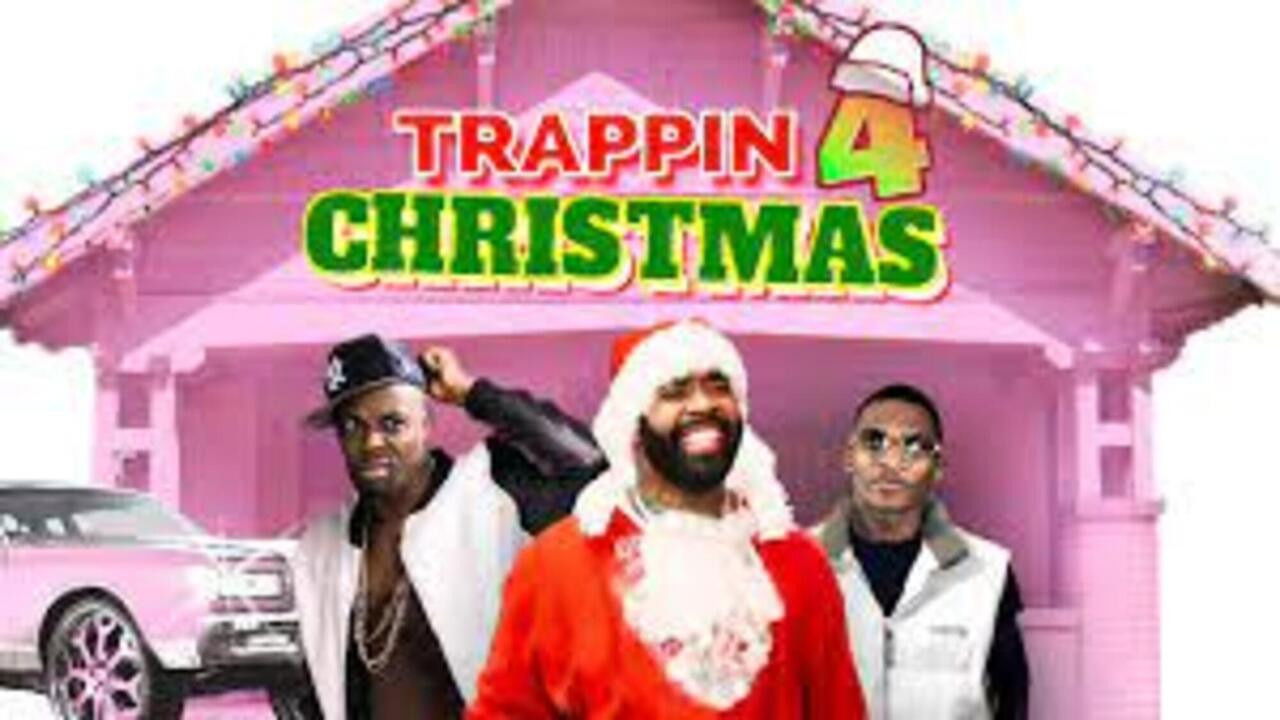 Backdrop for Trappin' 4 Christmas