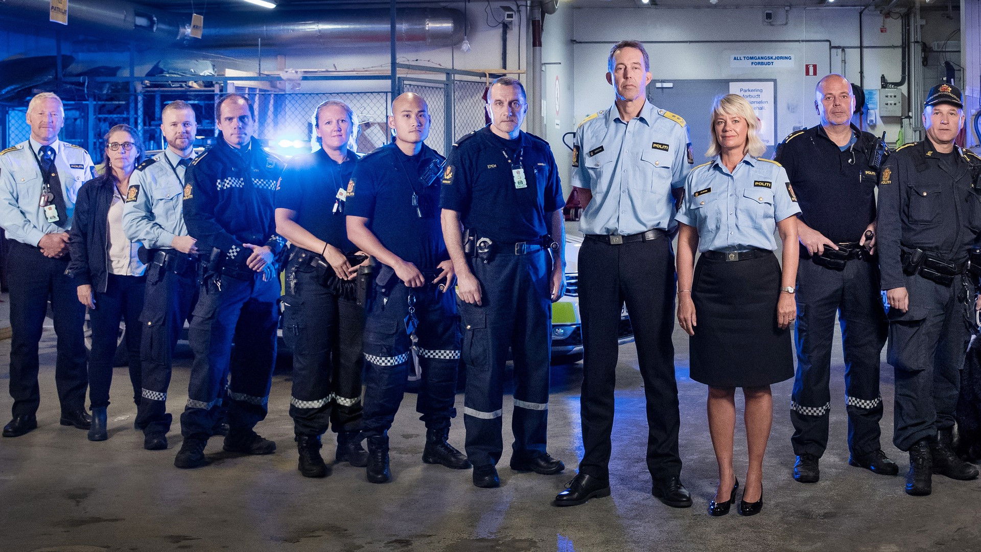 Backdrop for Blålys