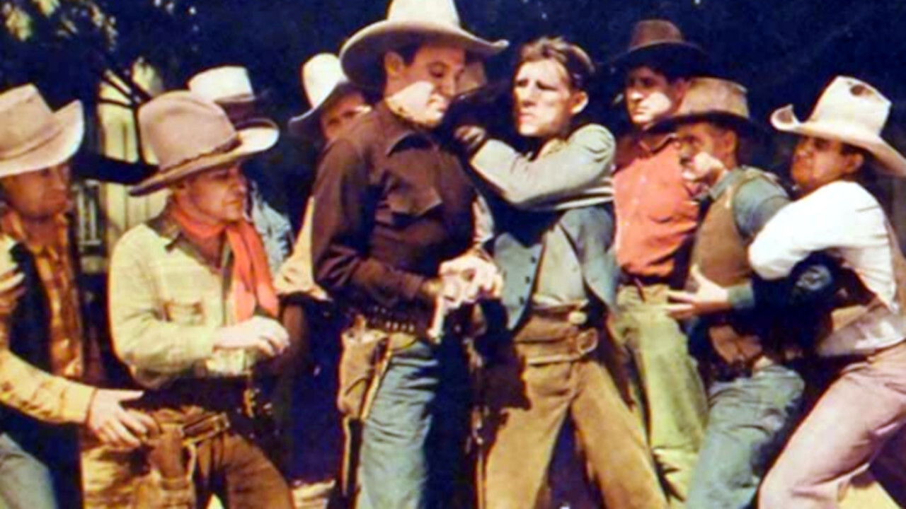 Backdrop for Romance Rides the Range