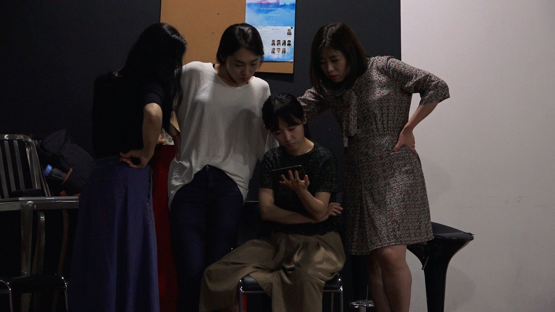 Backdrop for Invisible Actors