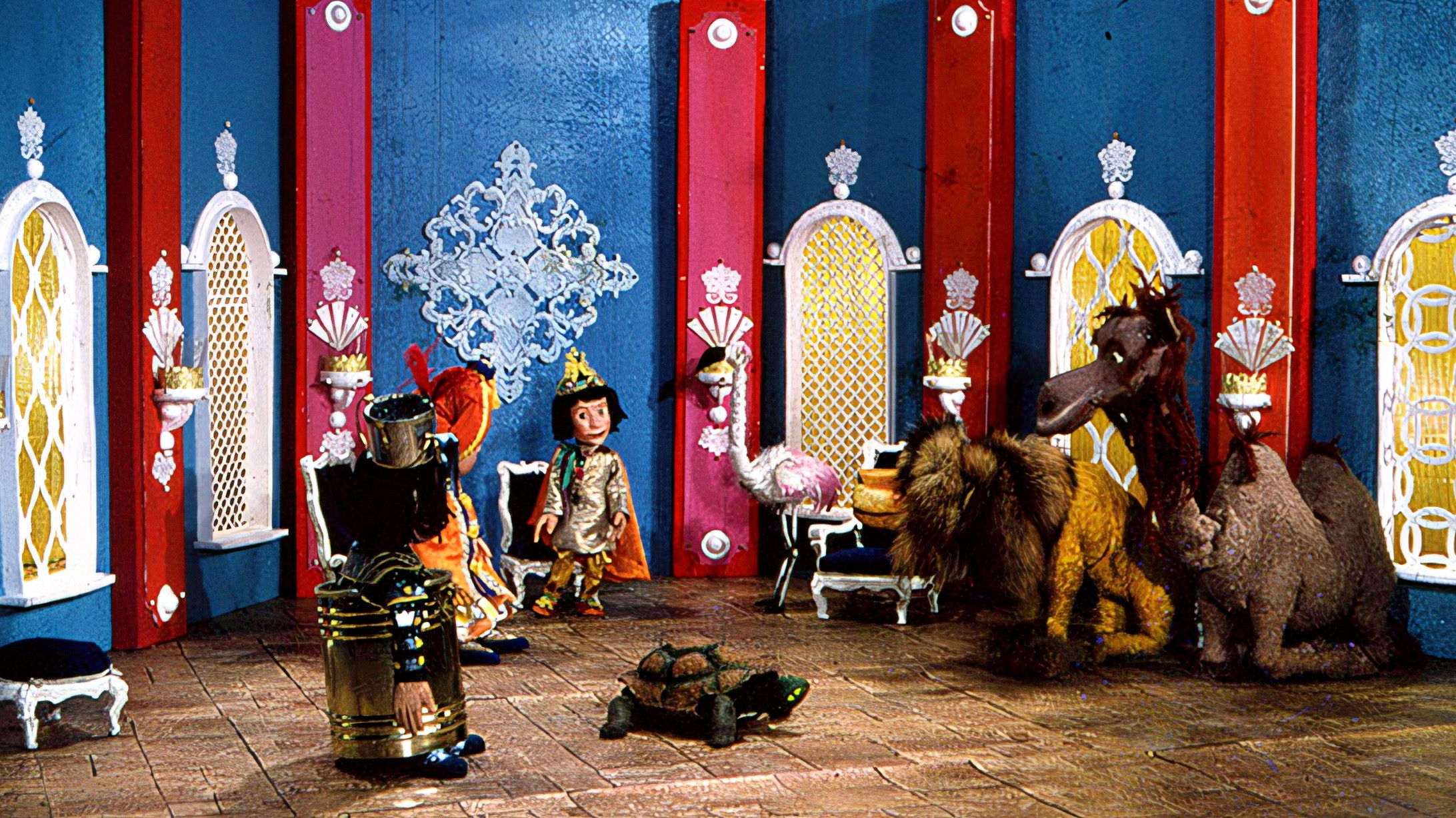 Backdrop for Augsburger Puppenkiste - Gut gebrüllt, Löwe!