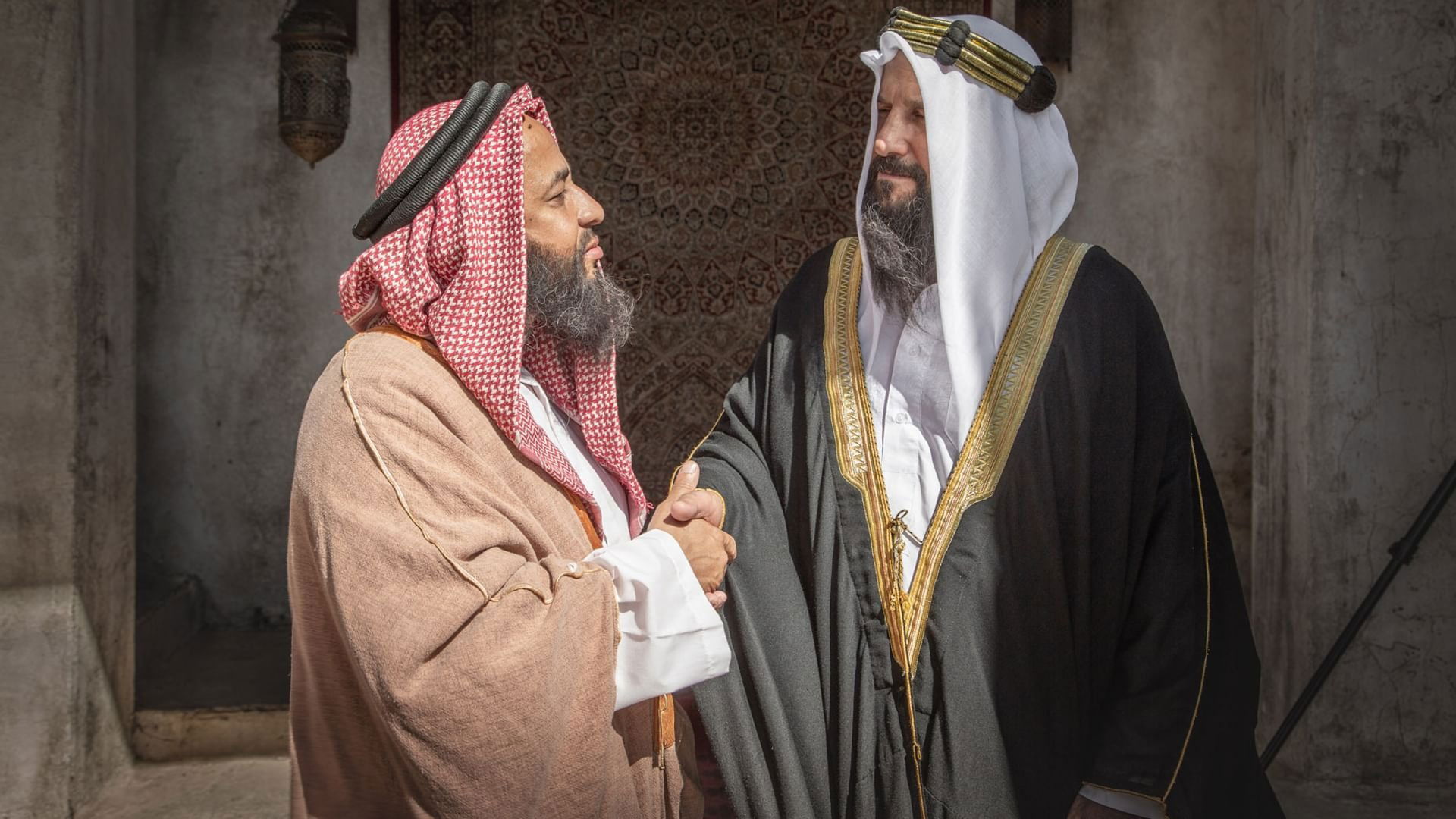 Backdrop for Ruler in Arabia