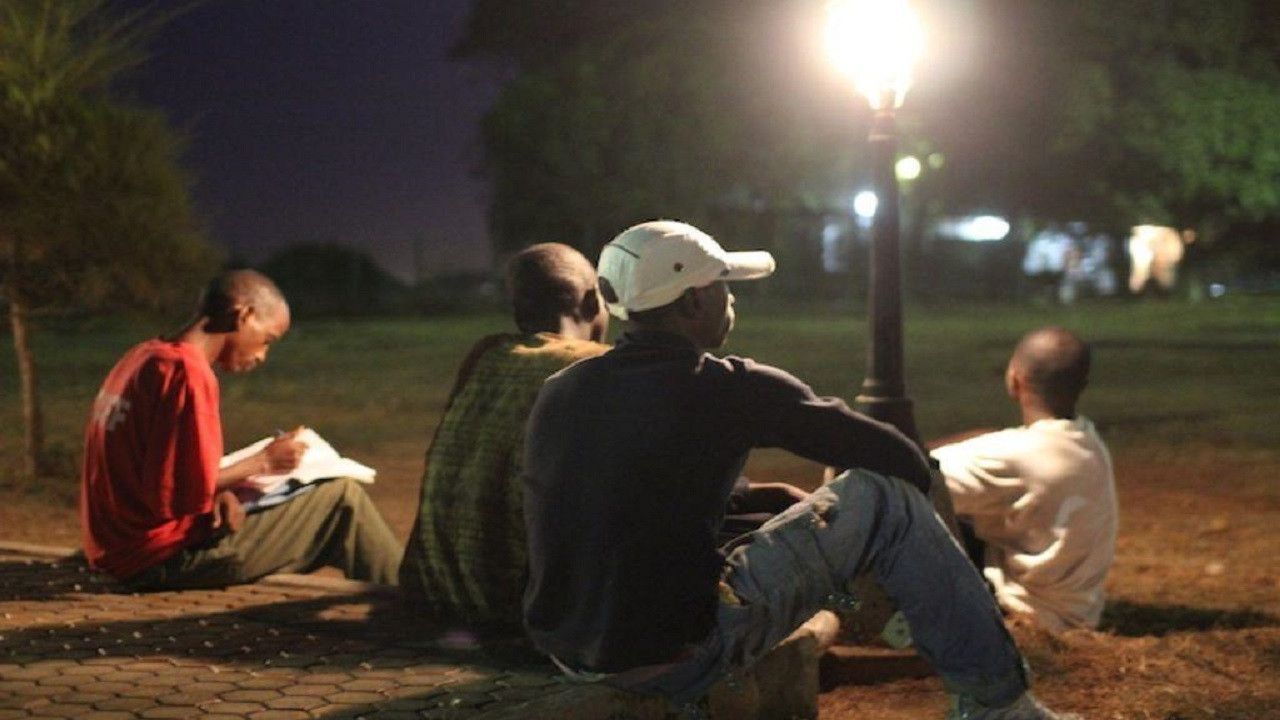 Backdrop for Black Out