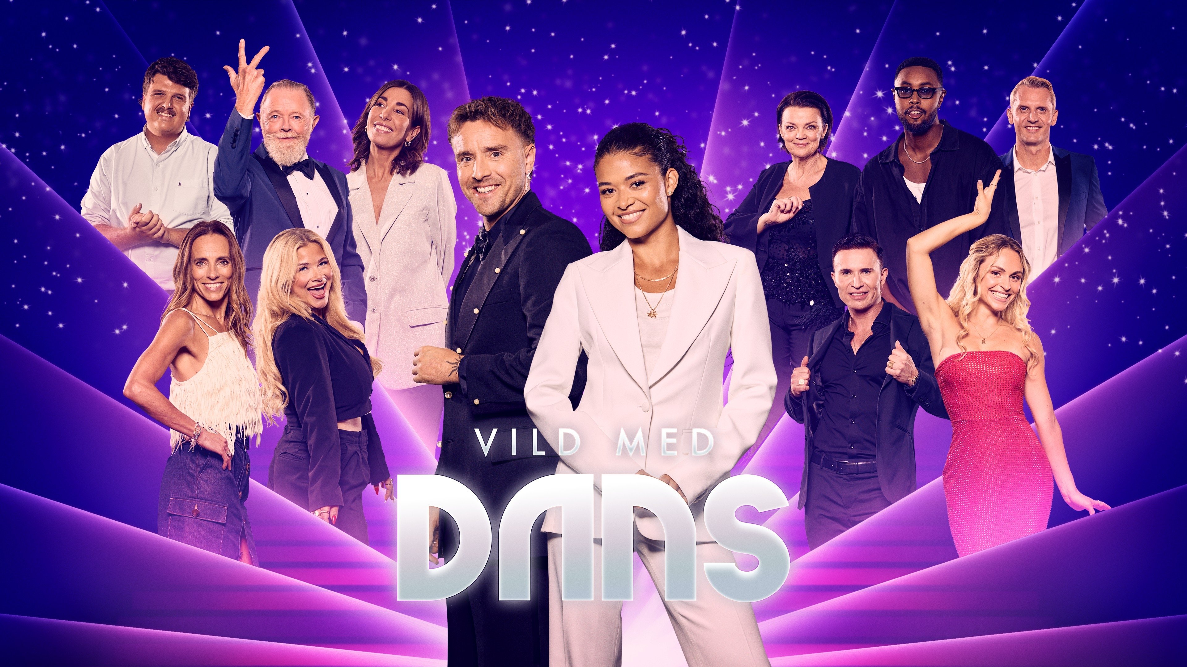 Backdrop for Vild med dans