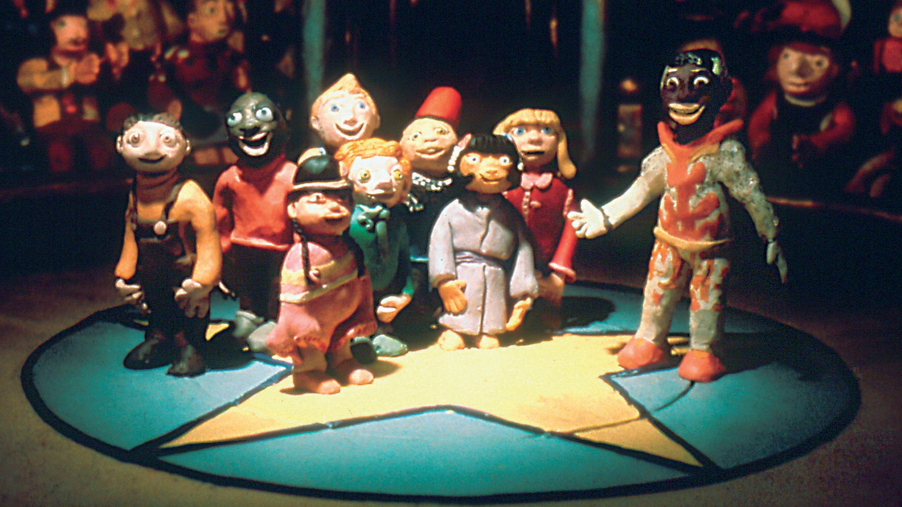 Backdrop for The Multi-Coloured Little Circus