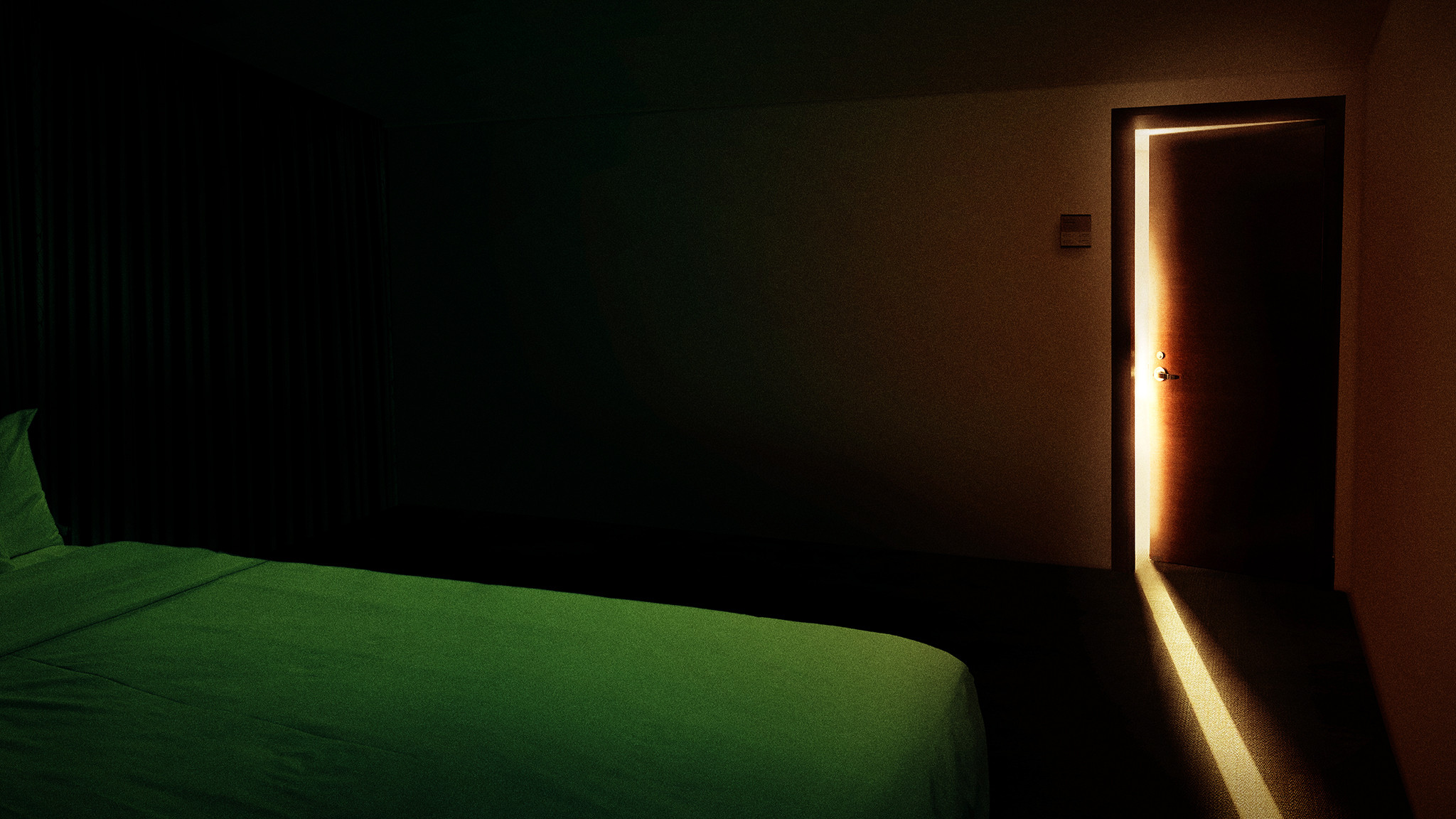 Backdrop for Murder at the Motel