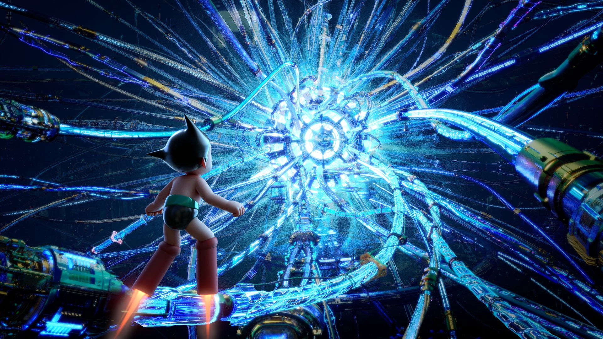 Backdrop for The Birth of Neo Astro Boy
