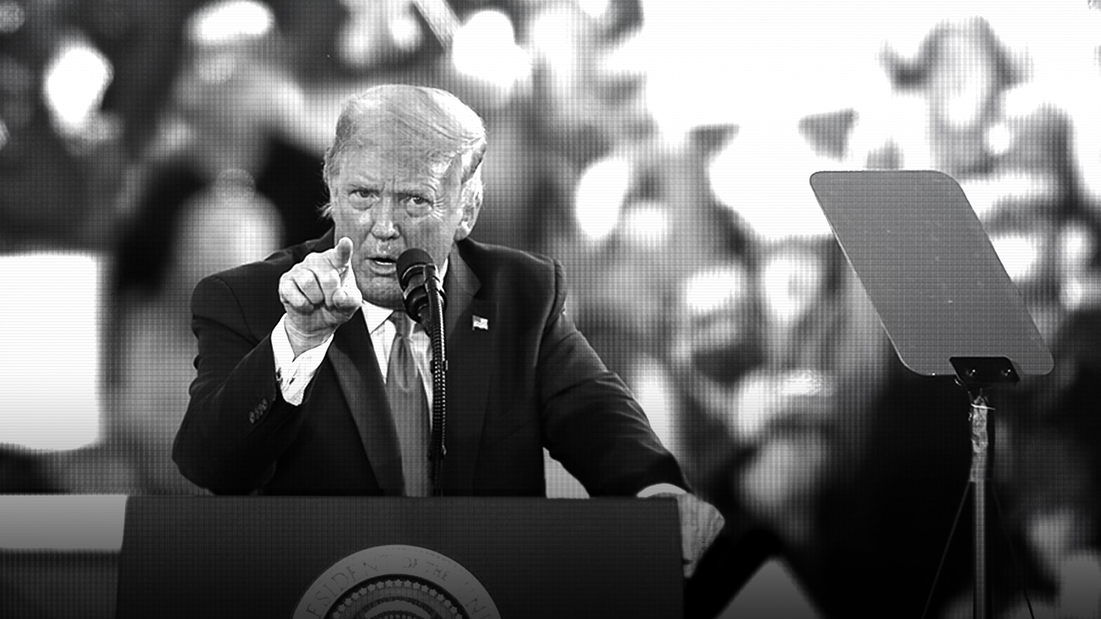 Backdrop for Donald Trump: A Faking It Special