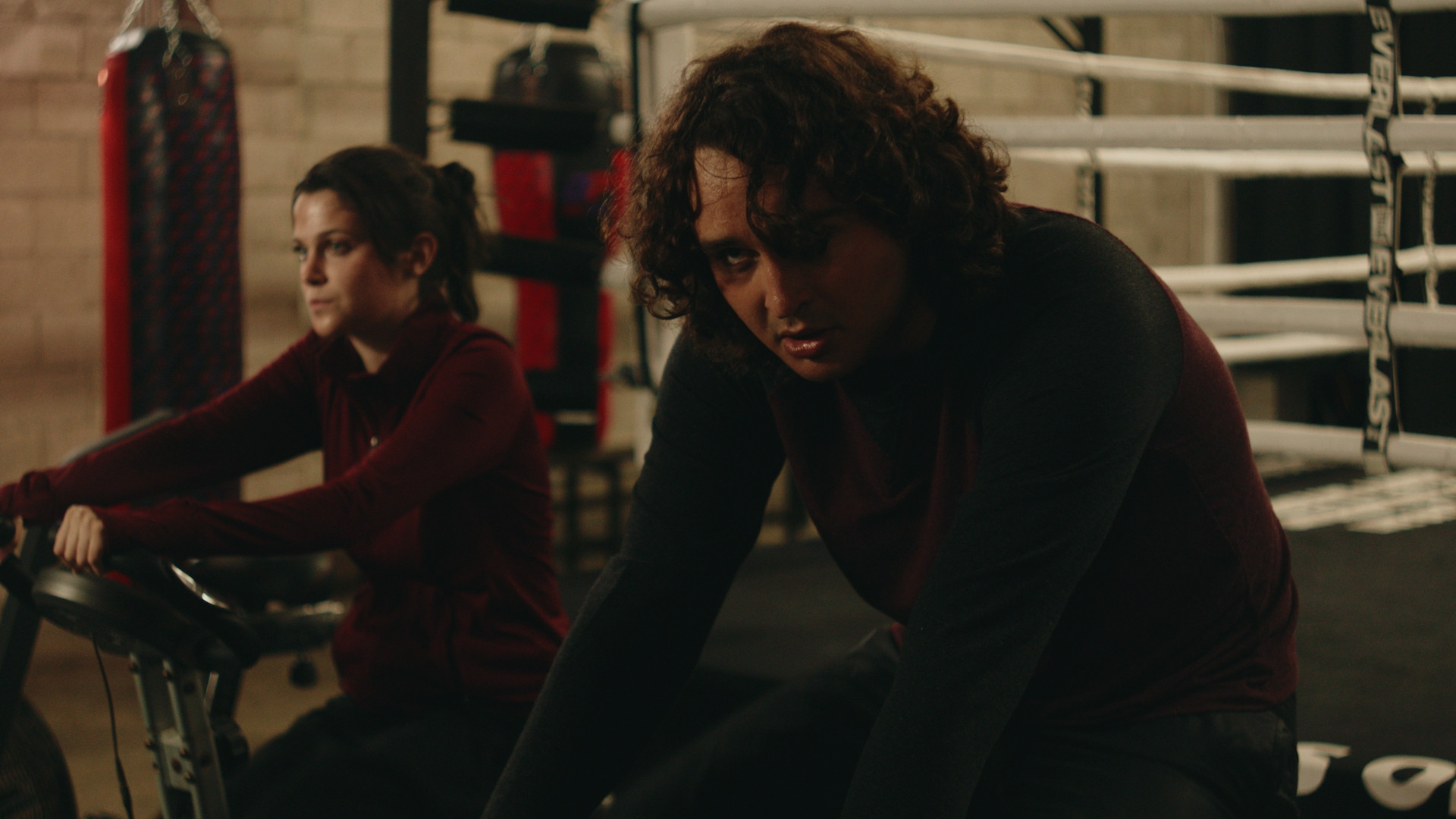 Backdrop for Stationary Bike