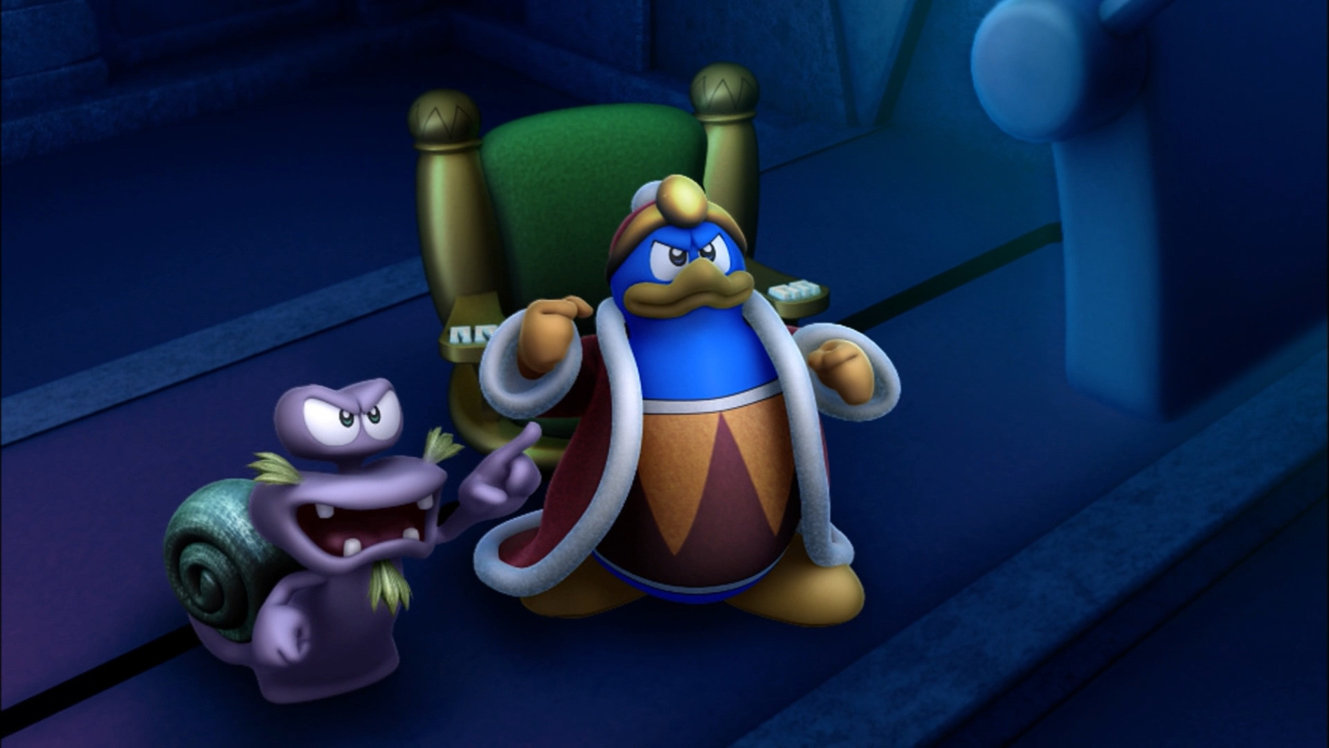 Backdrop for Kirby of the Stars Special Episode: Take it Down! The Carapace Monster Ebizo