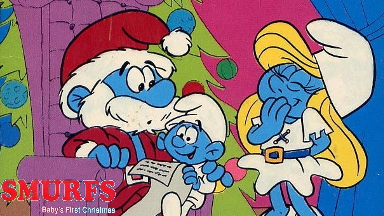 Backdrop for The Smurfs: Baby's First Christmas