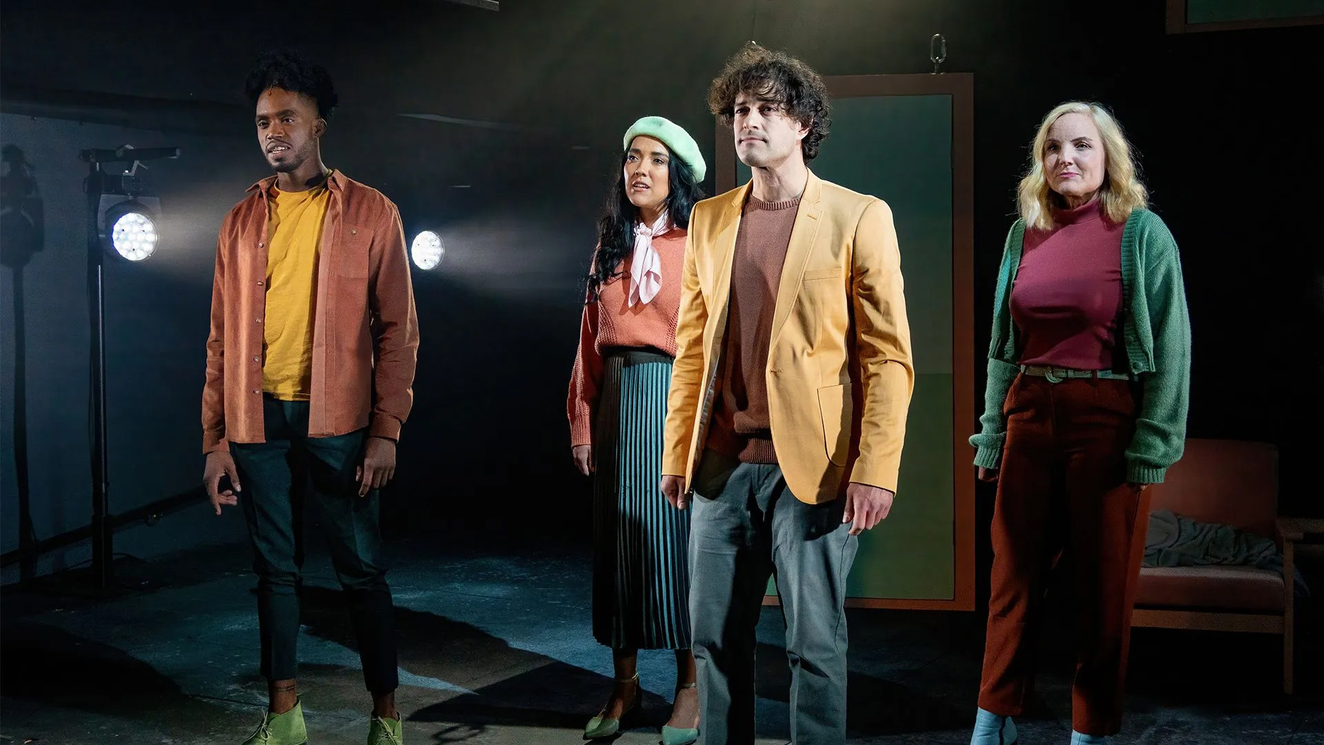 Backdrop for Maltby and Shire's Closer Than Ever