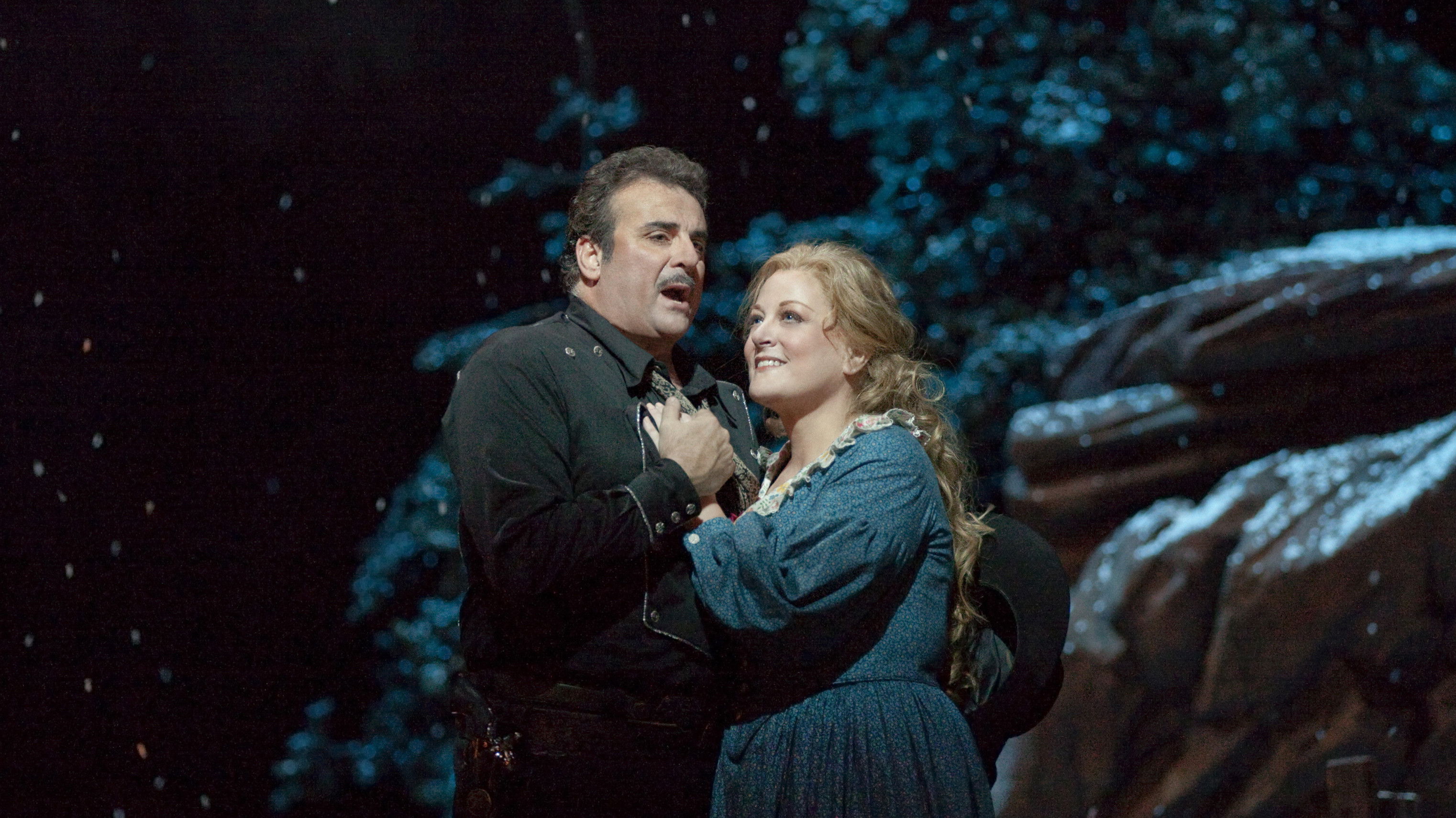 Backdrop for Puccini: La Fanciulla del West