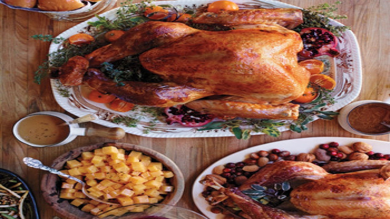 Backdrop for Martha Stewart Holidays: Classic Thanksgiving