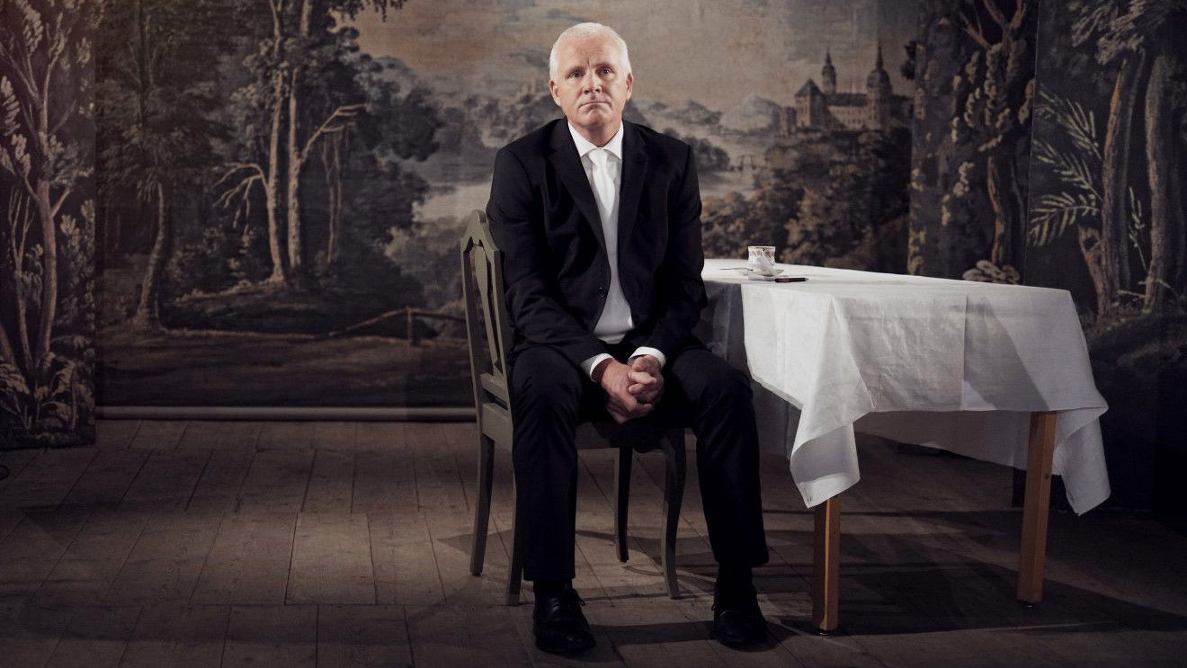 Backdrop for Small Town Curtains