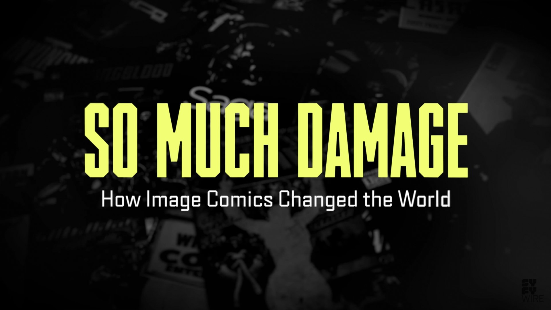 Backdrop for So Much Damage: How Image Comics Changed the World
