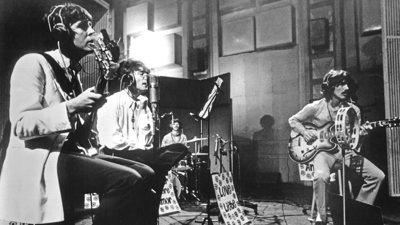 Backdrop for How the Beatles Changed the World