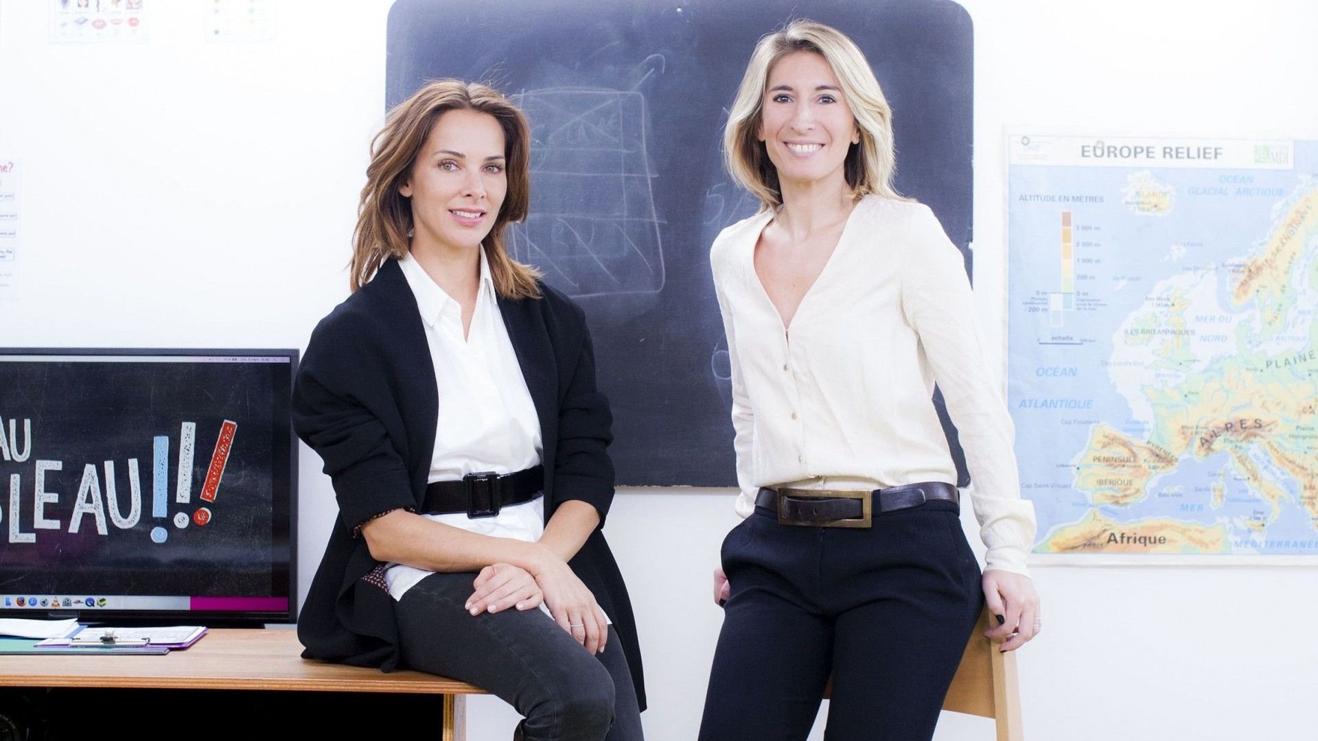 Backdrop for Face the Classroom