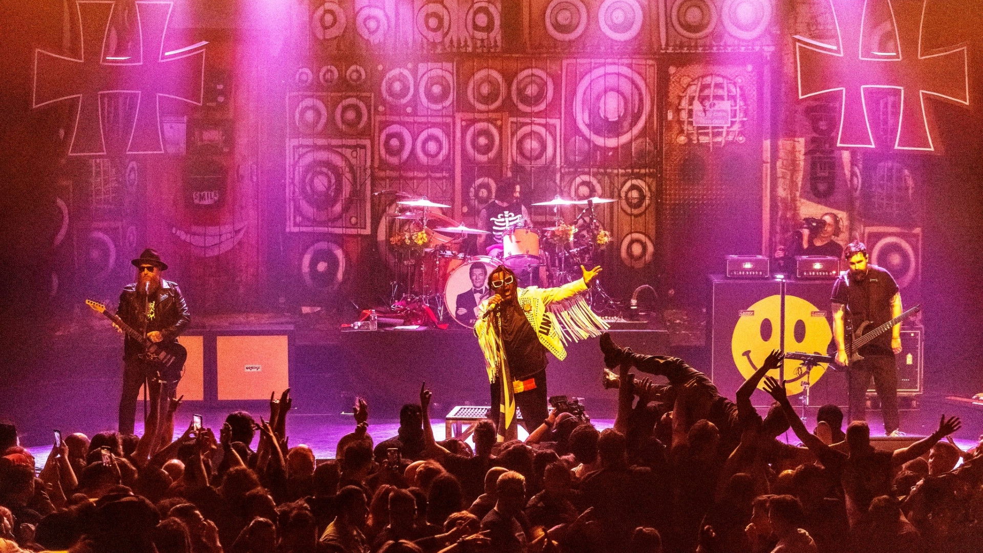 Backdrop for Skindred Hellfest Warm-up Tour 2025