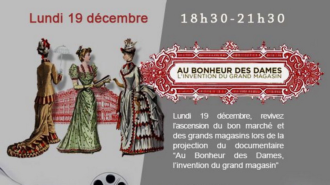 Backdrop for Au bonheur des dames, l'invention du grand magasin