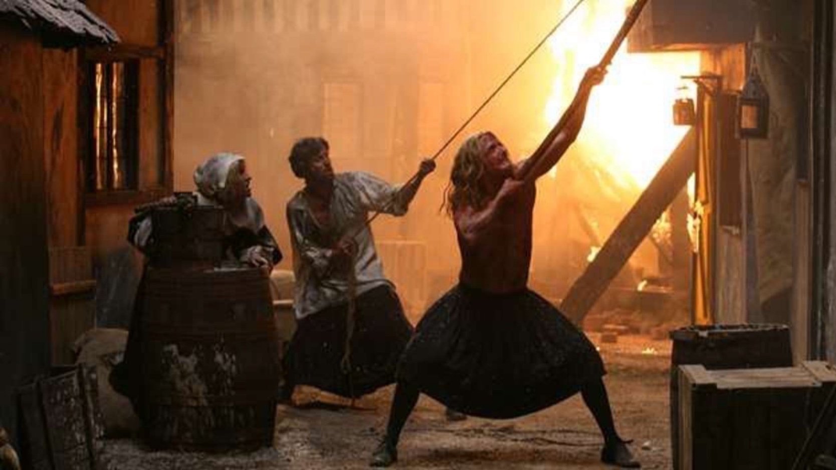 Backdrop for Great Fire of London - The Untold Story