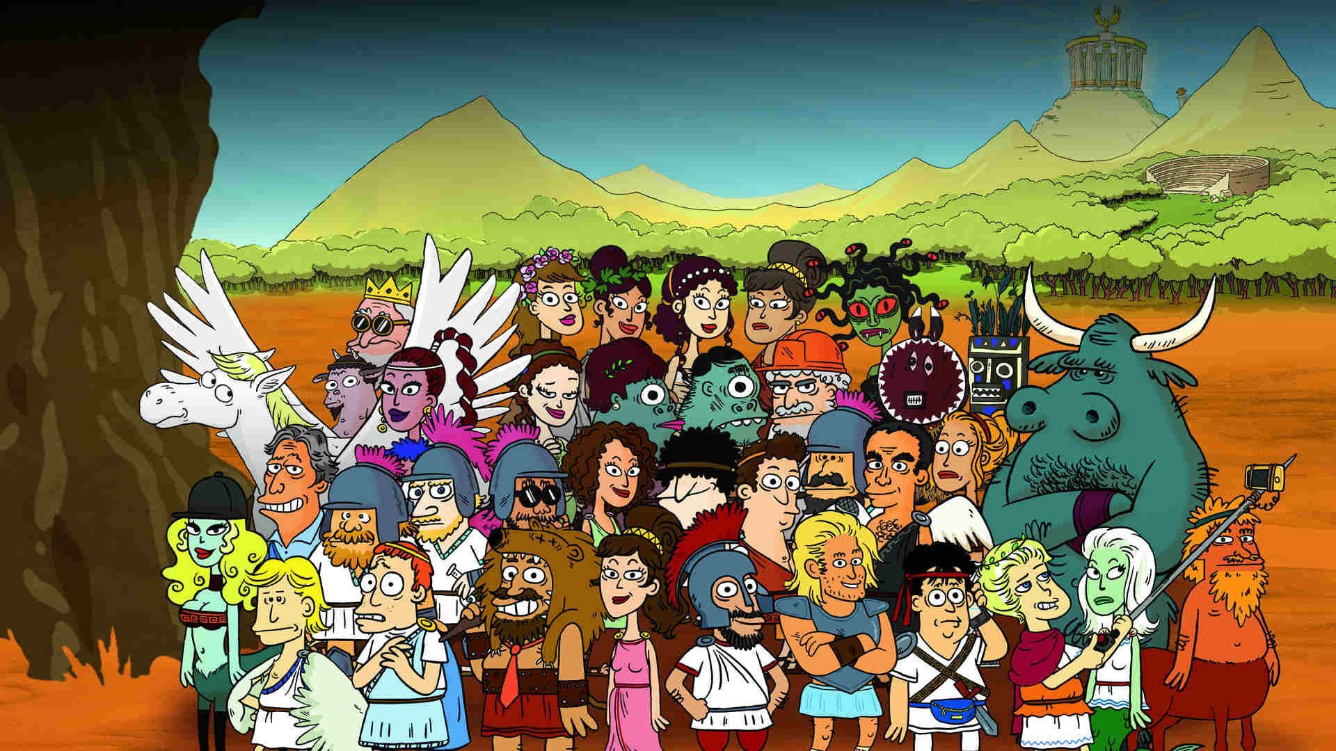 Backdrop for 50 Nuances de Grecs