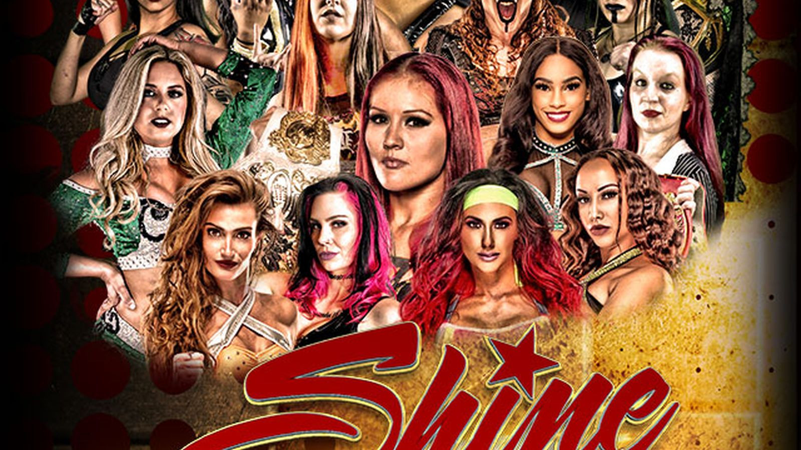 Backdrop for SHINE Wrestling