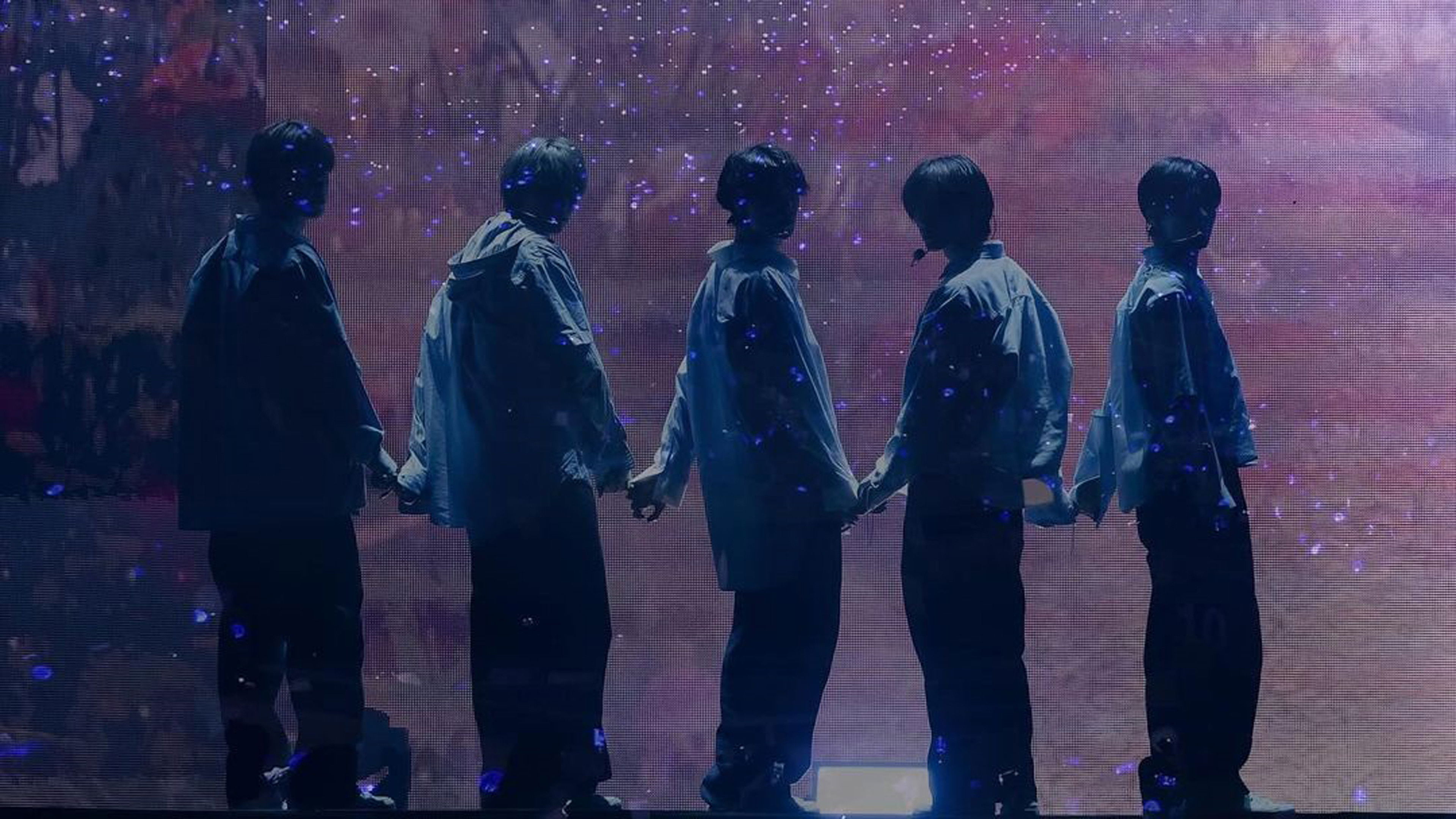 Backdrop for TOMORROW X TOGETHER WORLD TOUR 'ACT:PROMISE'