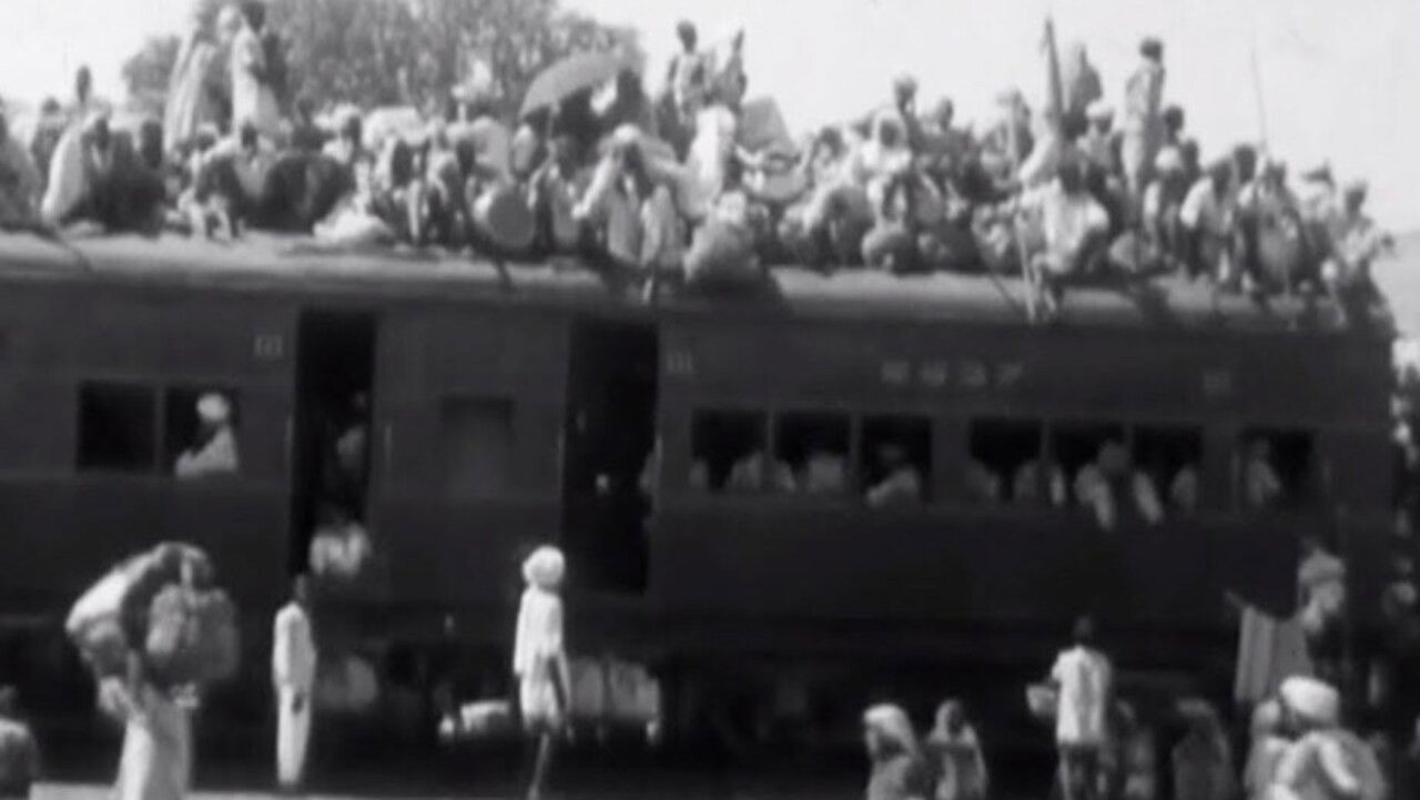 Backdrop for Lahore - Refugees from India