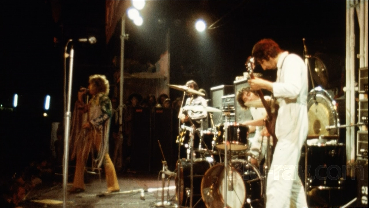 Backdrop for The Who:  Live at the Isle of Wight Festival 1970