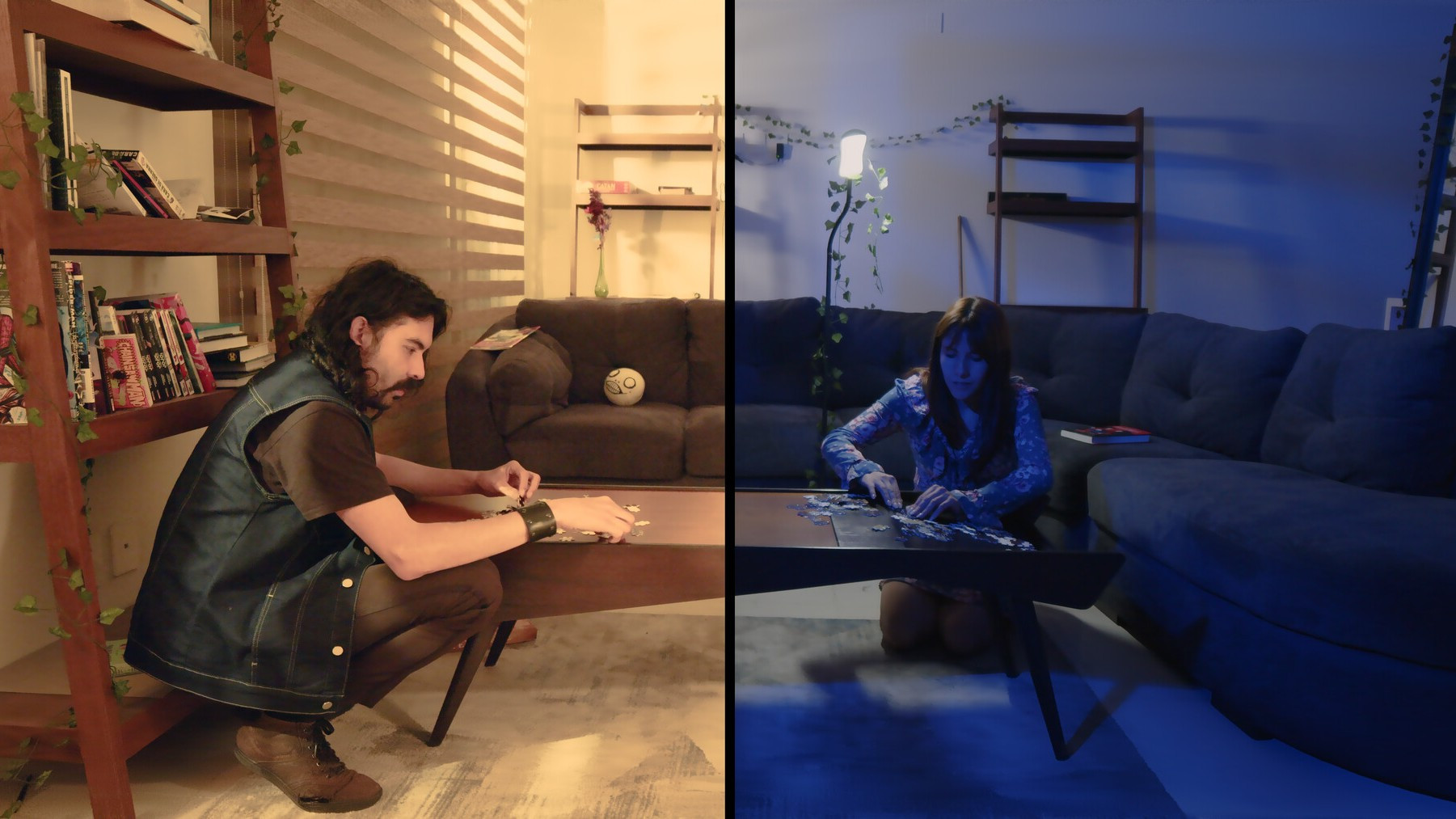 Backdrop for Jigsaw puzzle