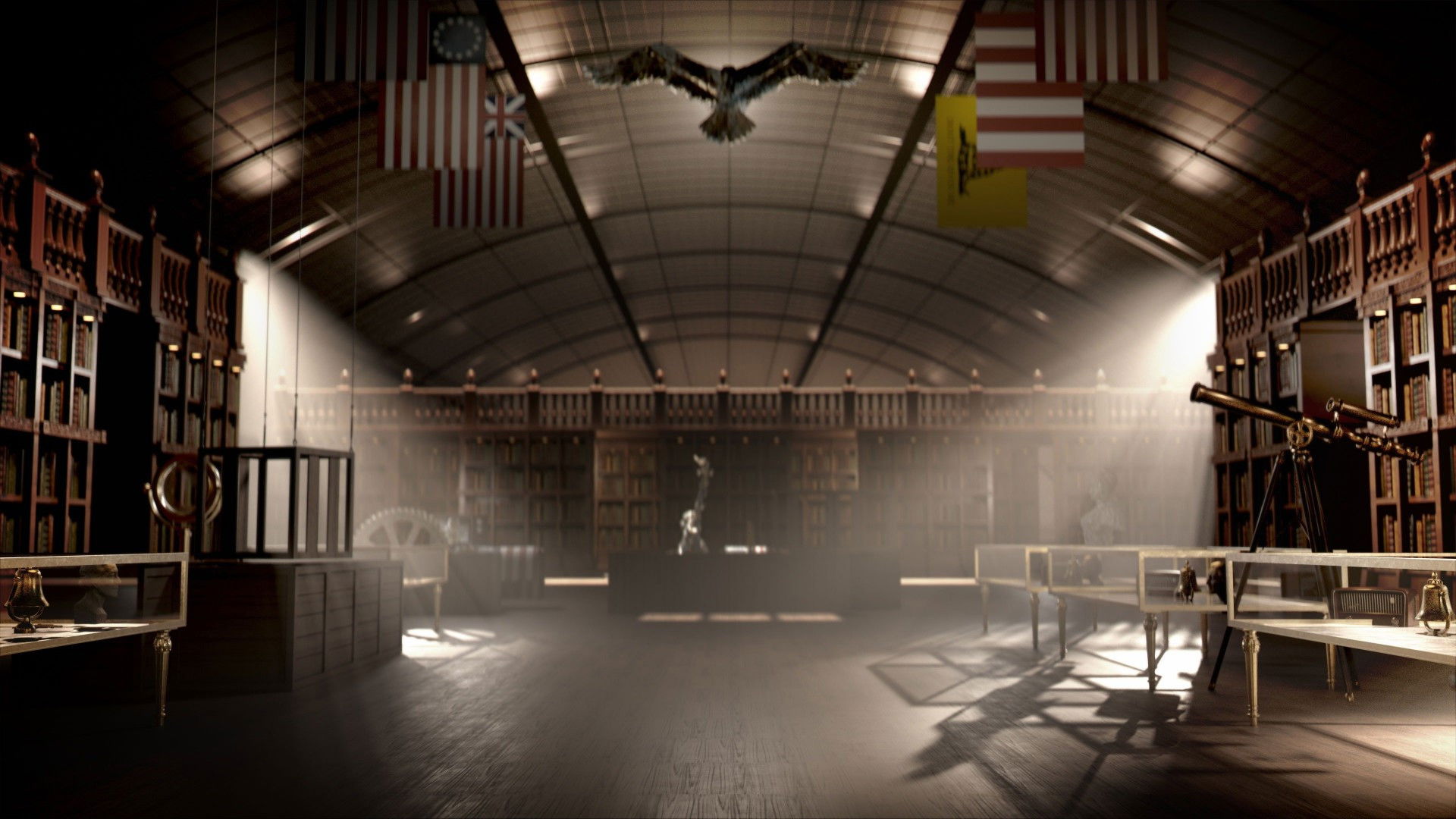 Backdrop for Iconic America