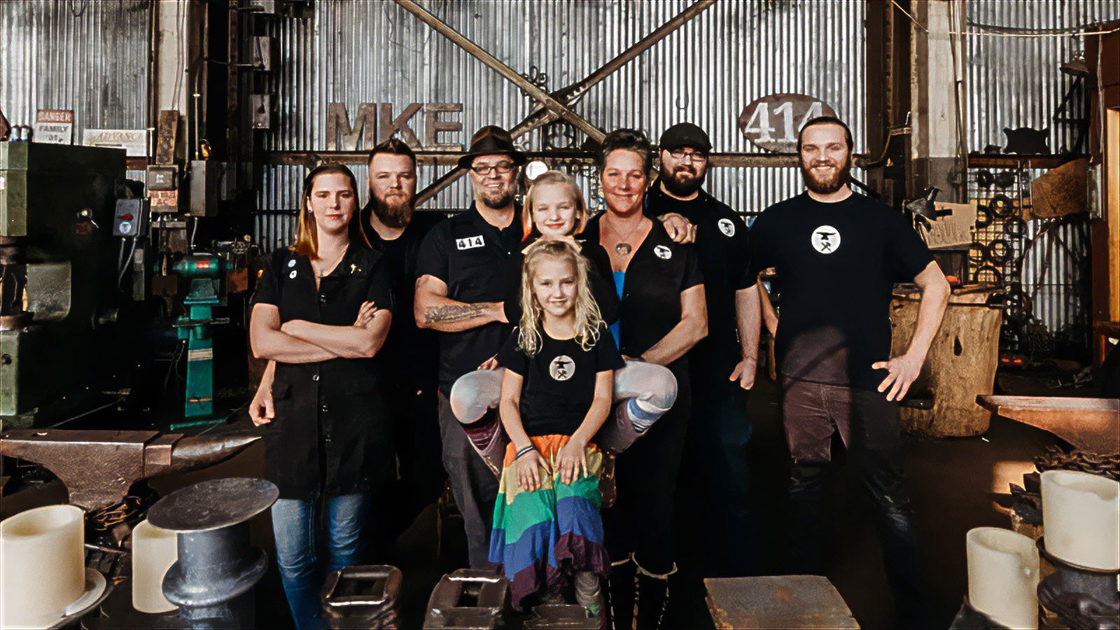 Backdrop for Milwaukee Blacksmith