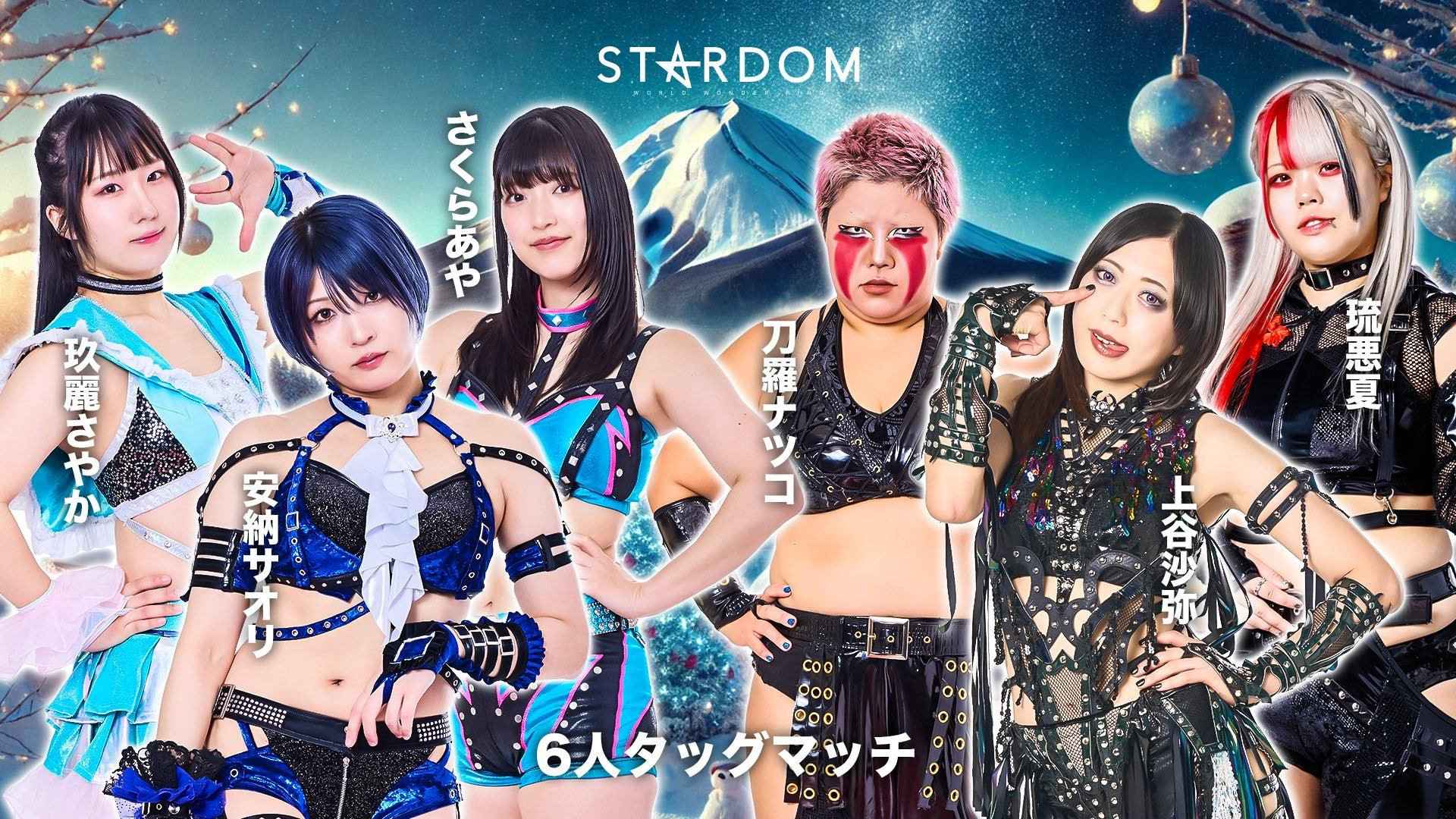 Backdrop for Stardom in Fuji 2025 Dec.