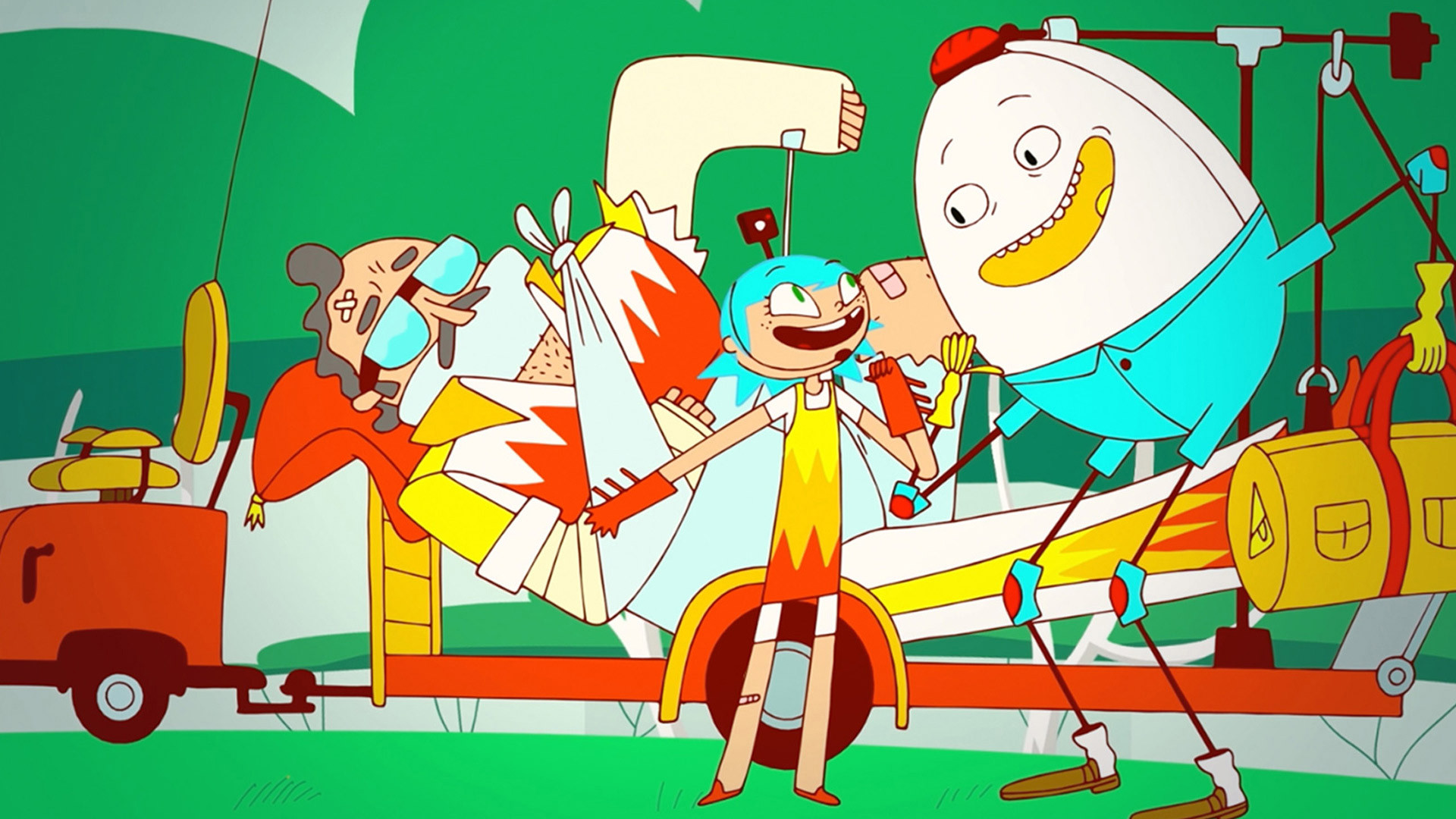 Backdrop for Danger & Eggs