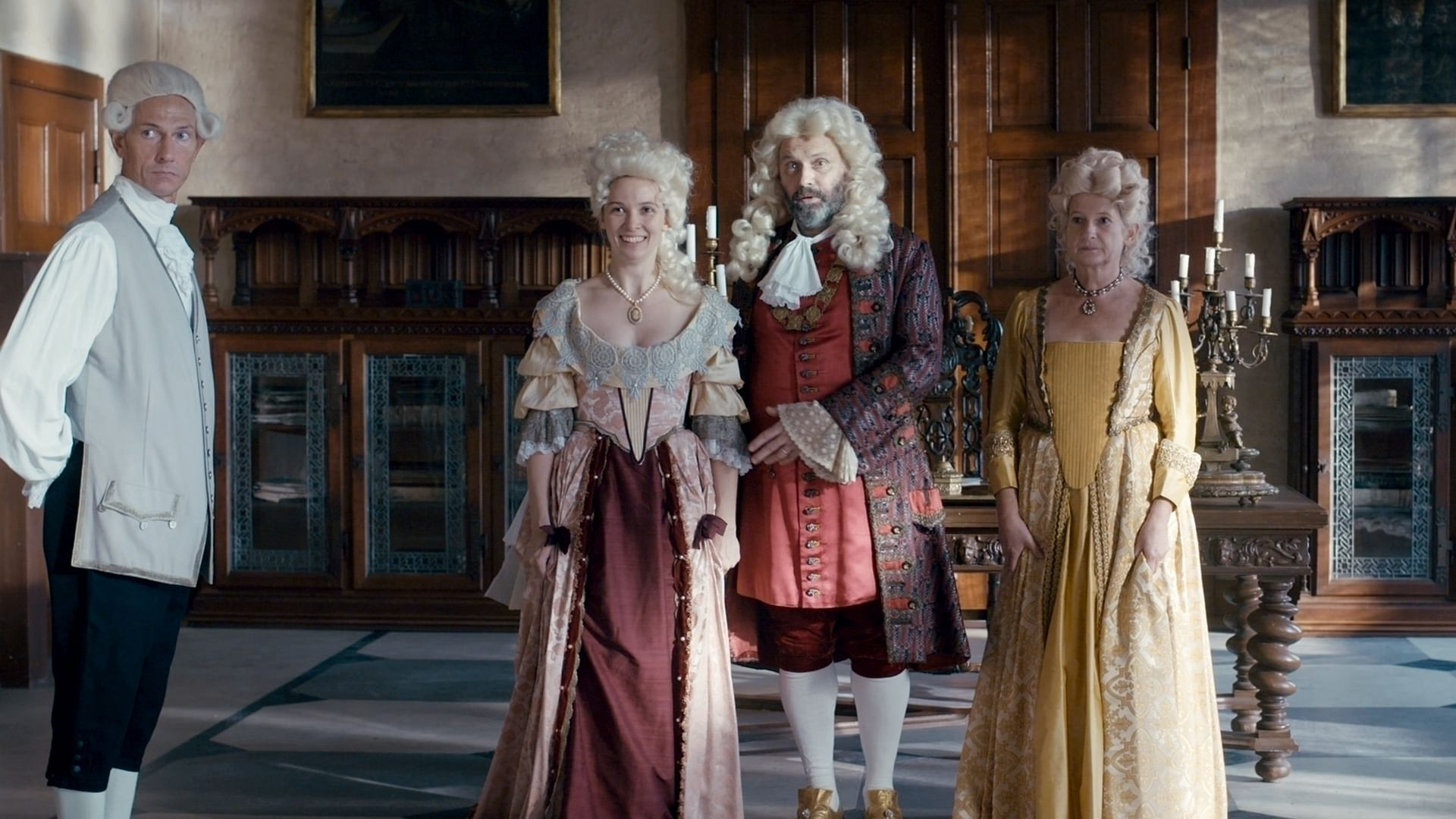 Backdrop for Huguenot Refugees