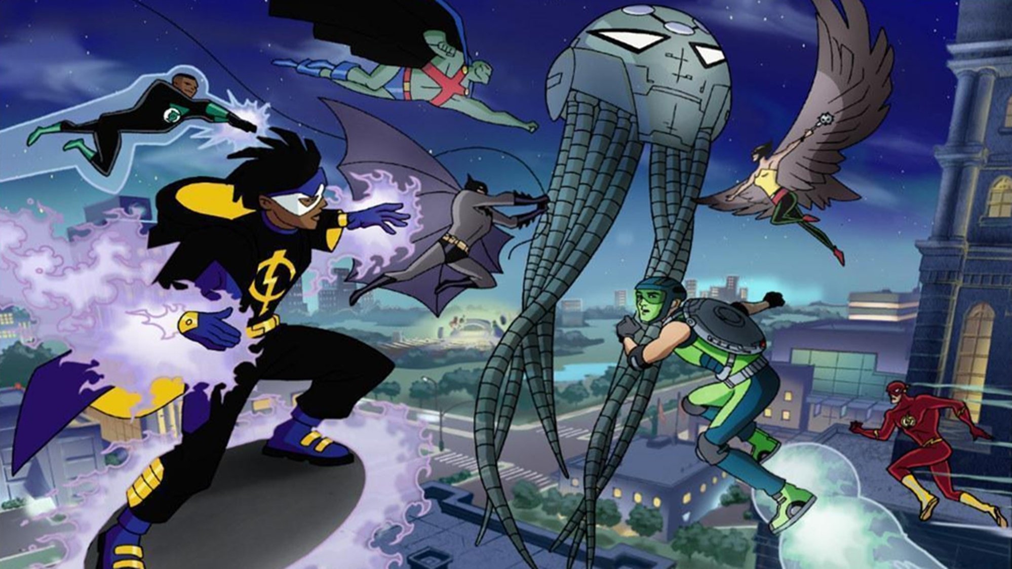 Backdrop for Static Shock