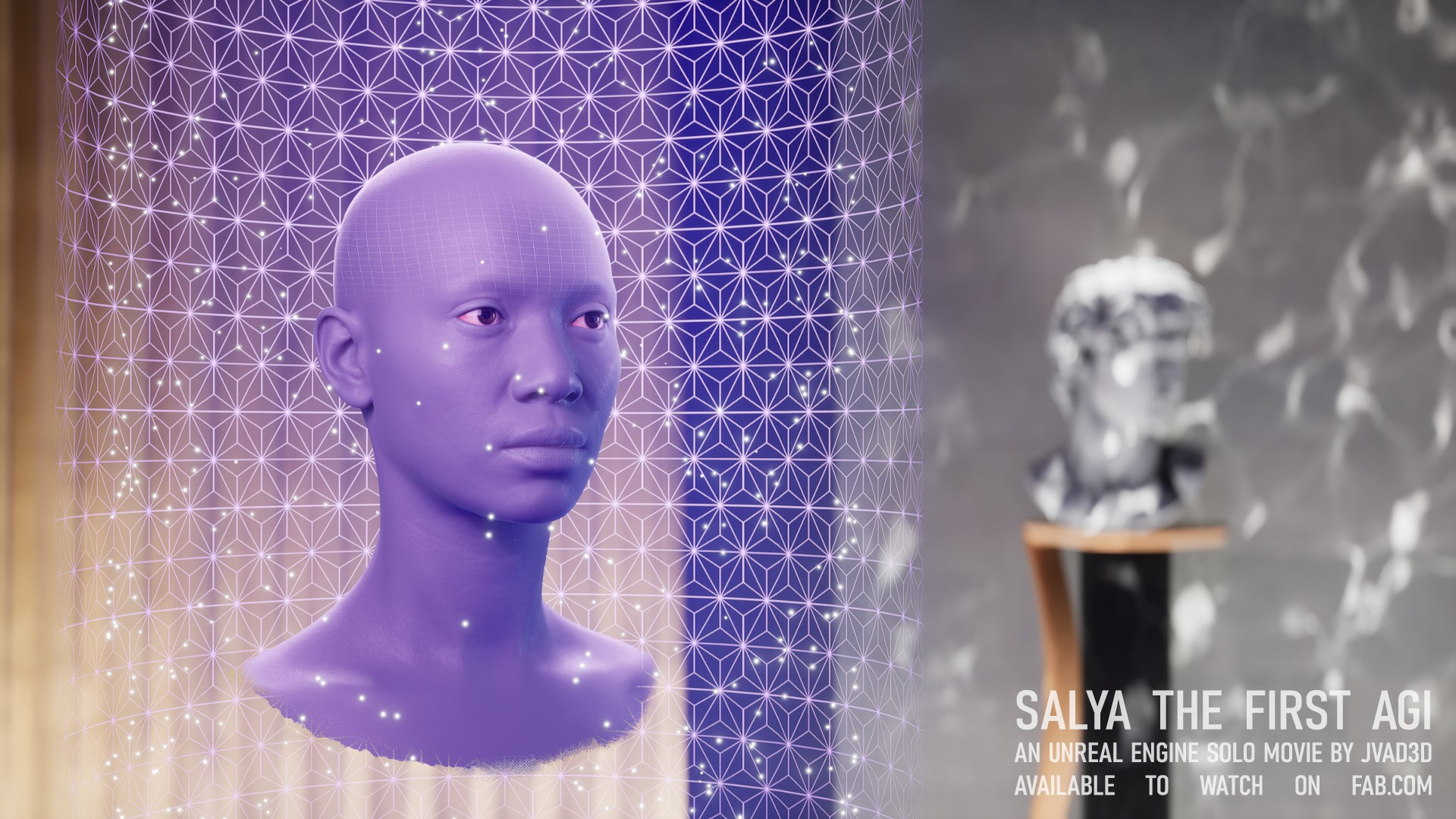 Backdrop for Salya The First AGI