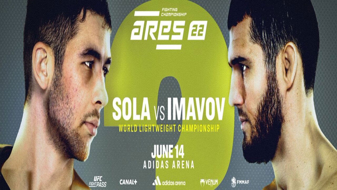 Backdrop for ARES 22: Sola vs. Imavov