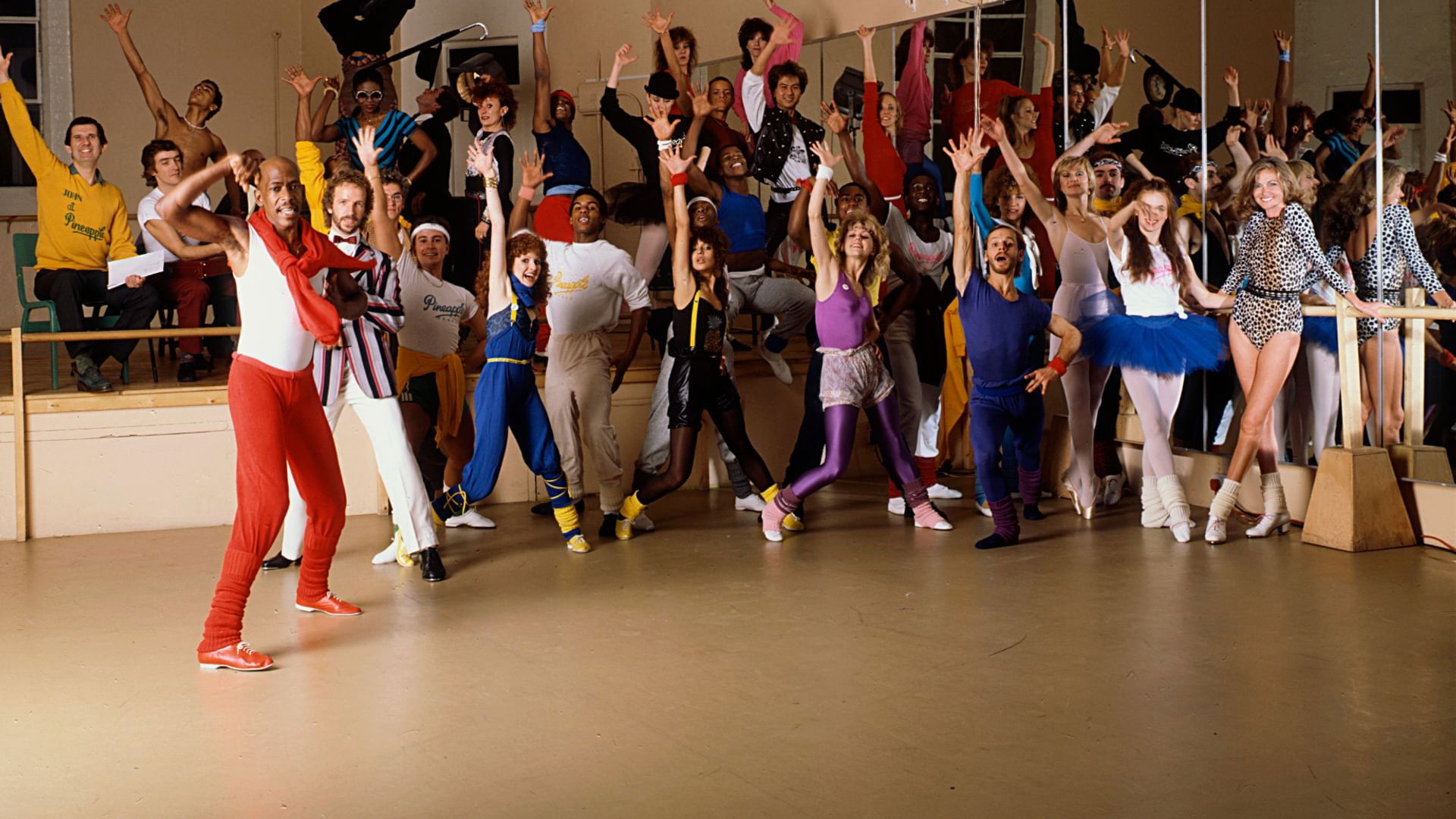 Backdrop for Burn, Baby, Burn! - Wie Aerobic die Welt zum Schwitzen brachte