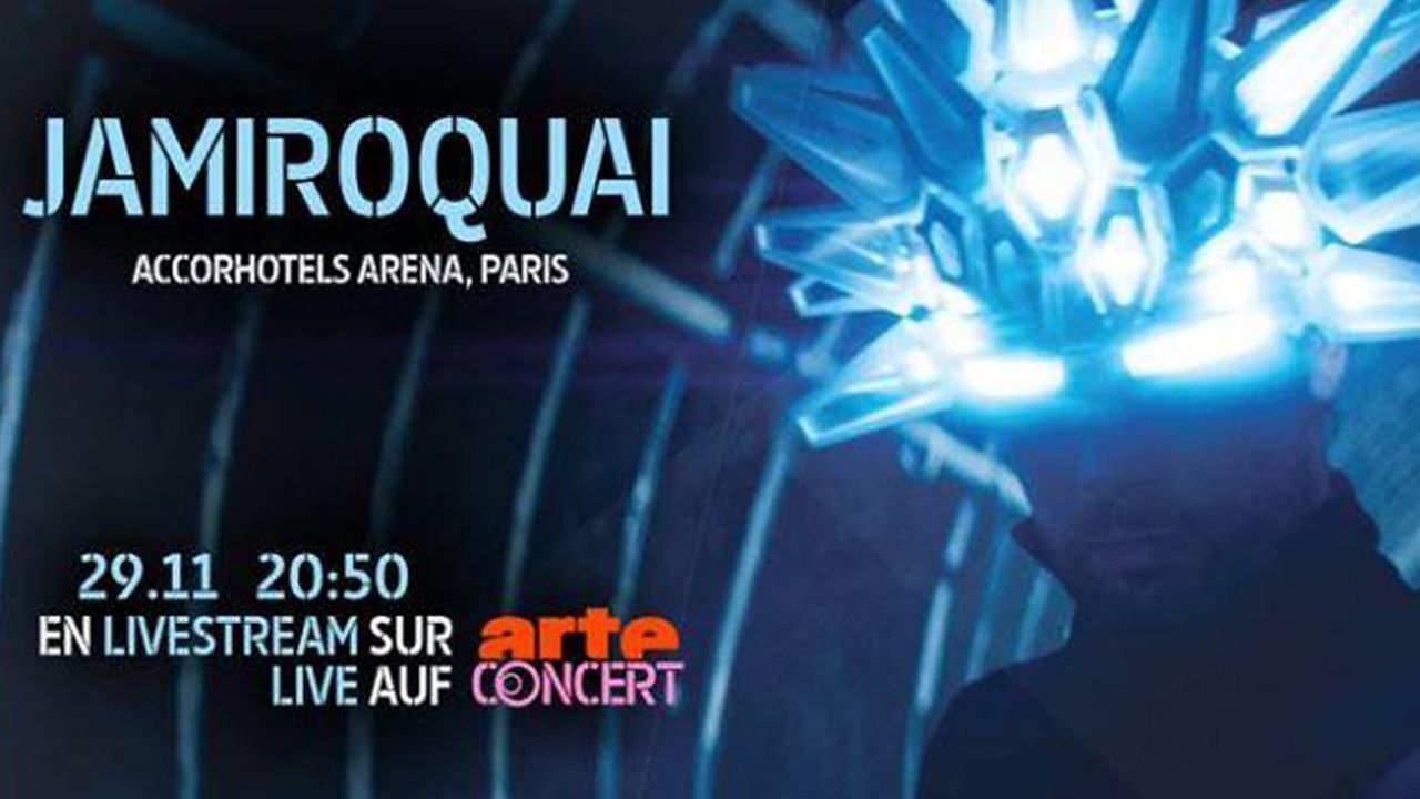 Backdrop for Jamiroquai : AccorHotels Arena Paris