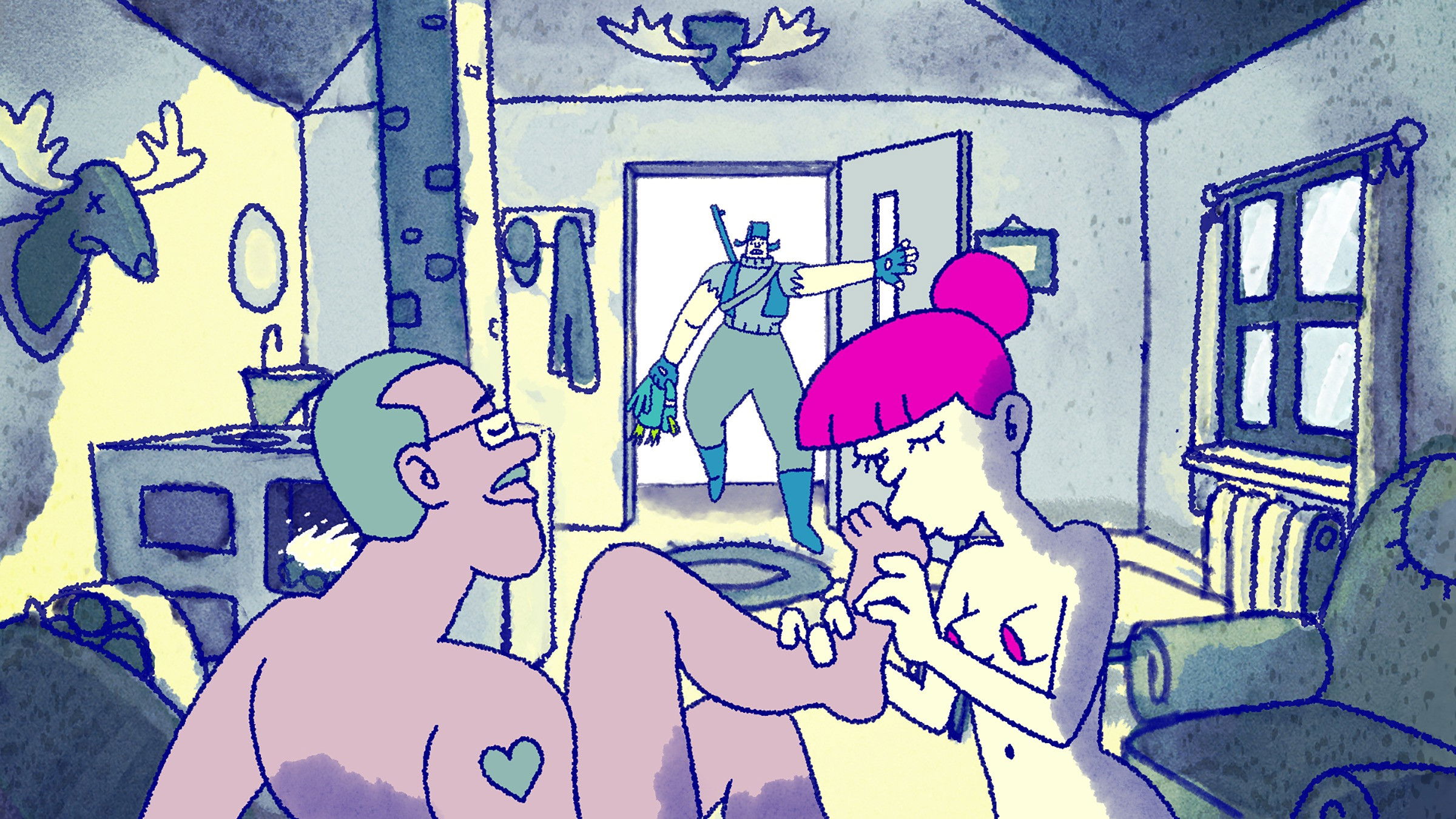 Backdrop for Operation LARP