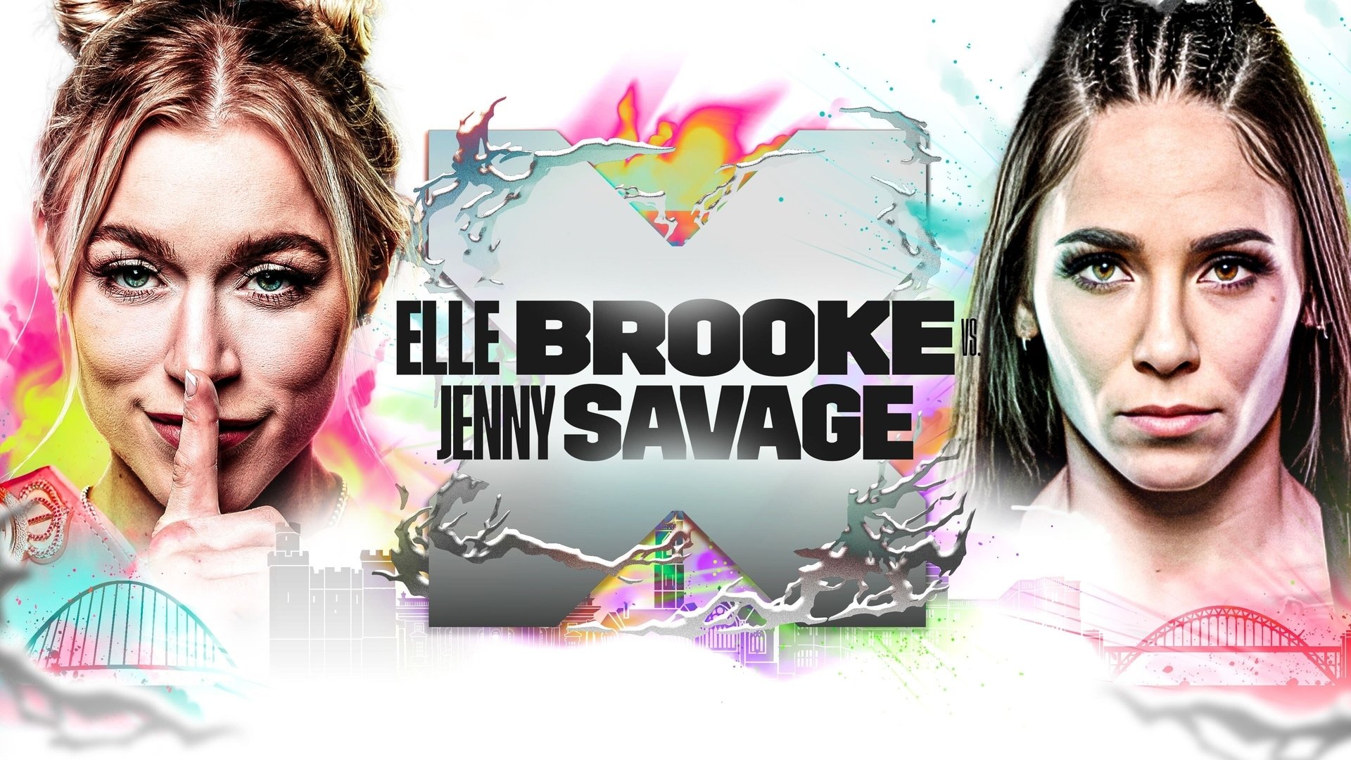 Backdrop for Elle Brooke vs. Jenny Savage